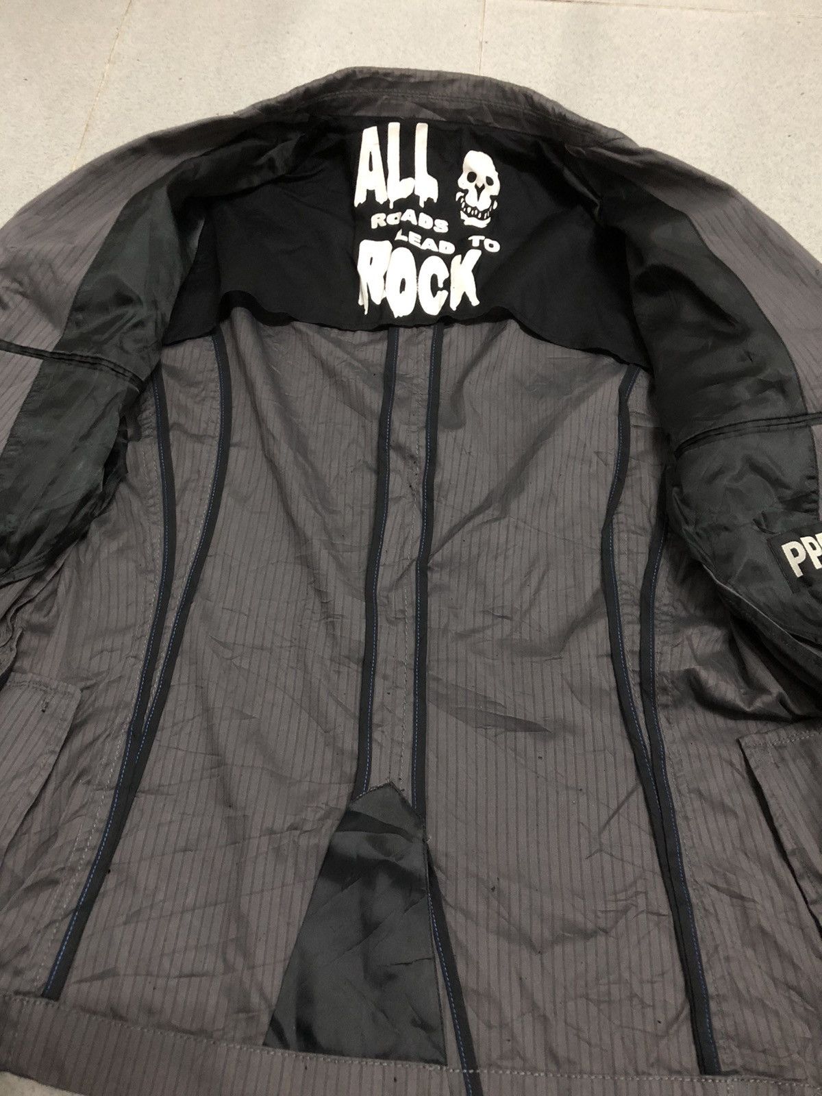 Japanese Brand × PPFM × Vintage Vintage PPFM all road lead to rock blazer coat Size US L / EU 52-54 / 3 - 3 Thumbnail