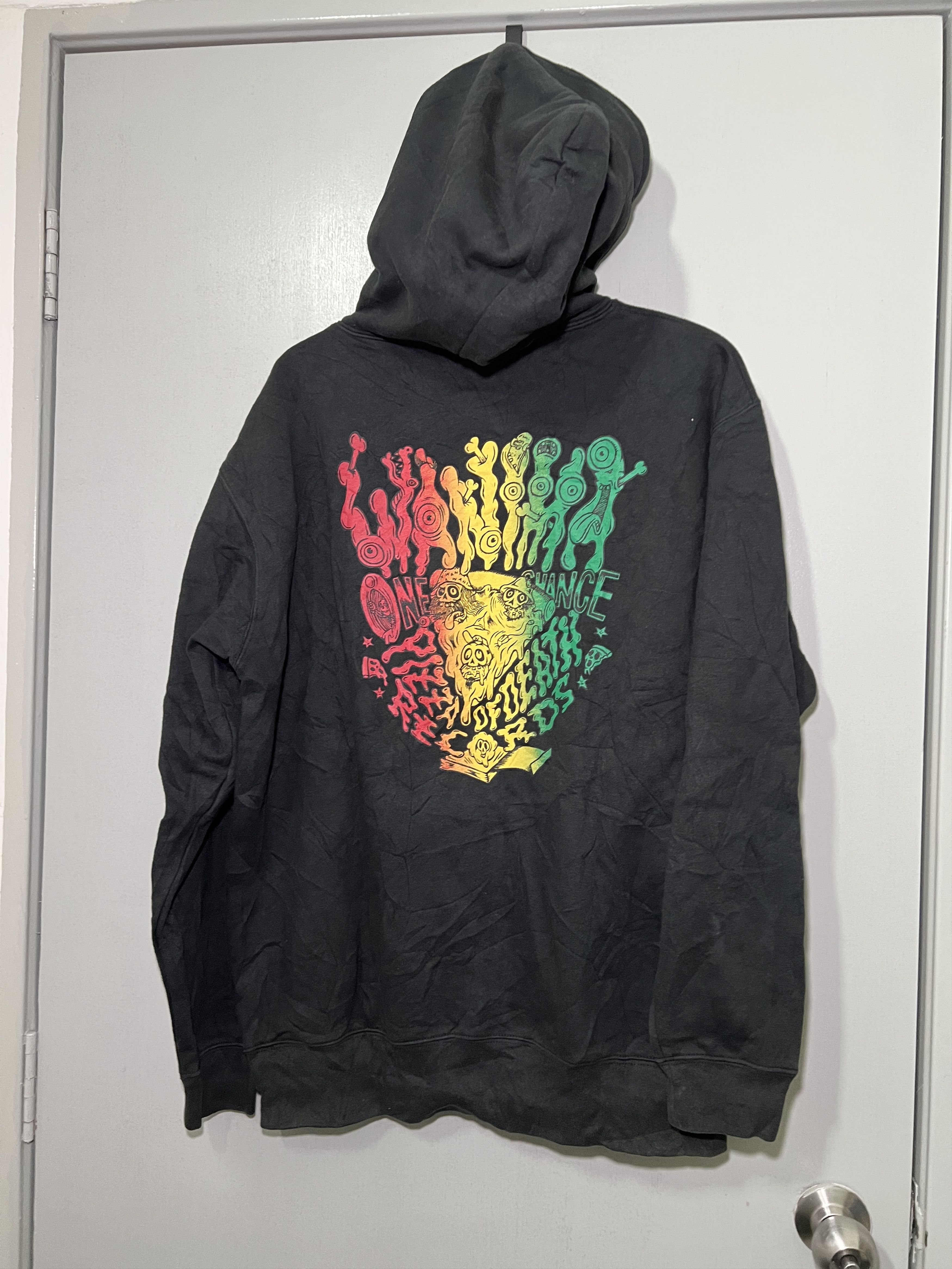 Band Tees × Japanese Brand WANIMA No Image Felt Thing Hoodie Size US XL / EU 56 / 4 - 4 Thumbnail
