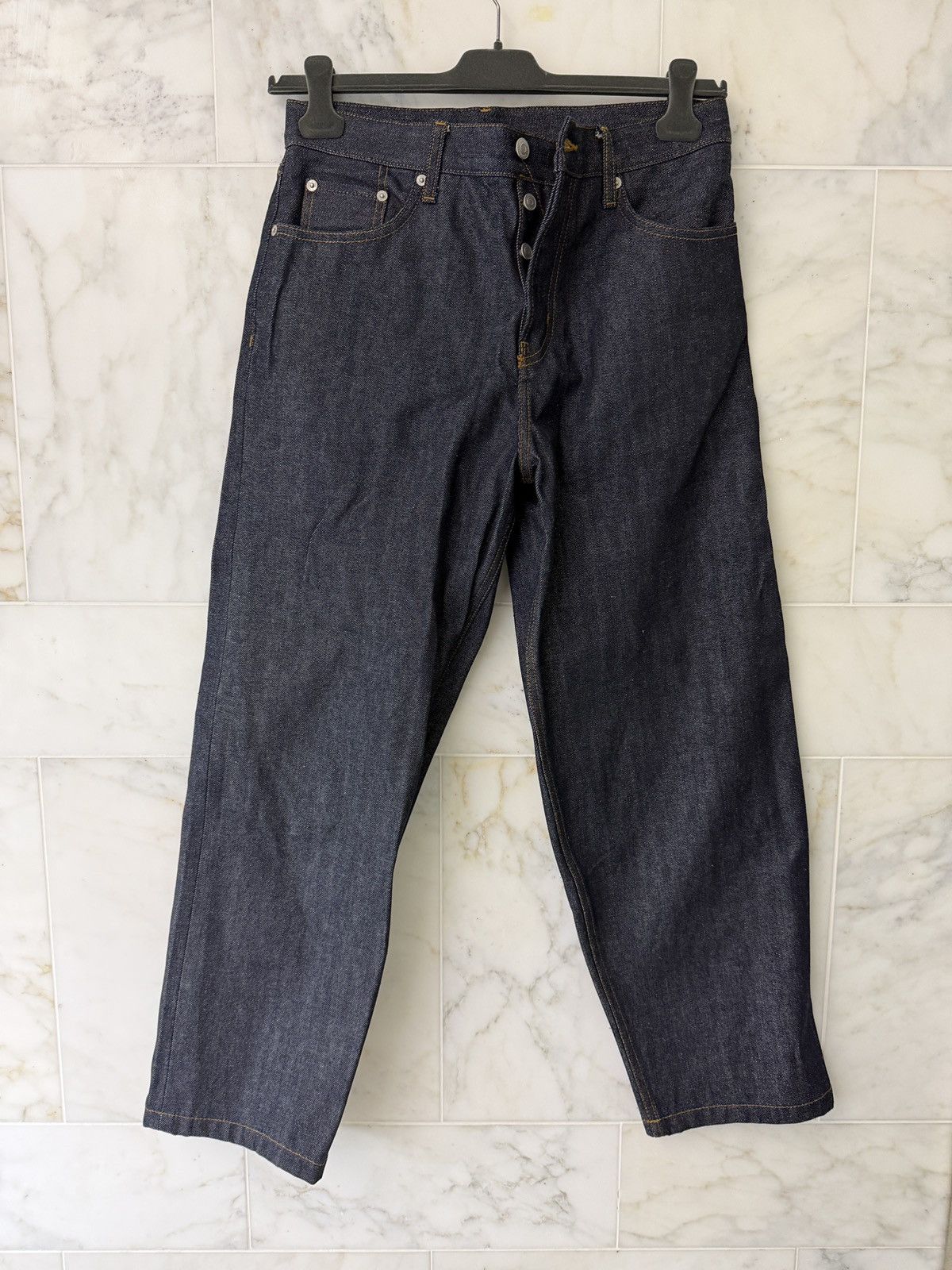 Cos Dark Blue COS Selvedge Denim Jeans Size US 29 - 1 Thumbnail