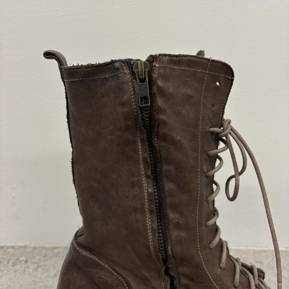 Alexander McQueen Alexander McQueen Brown Leather Riding Boots Size US 9.5 / EU 42-43 - 5 Thumbnail
