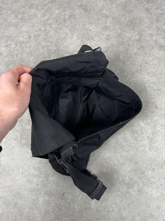 Gucci 2010s Gucci Black Nylon Shoulder Bag Size ONE SIZE - 10 Thumbnail
