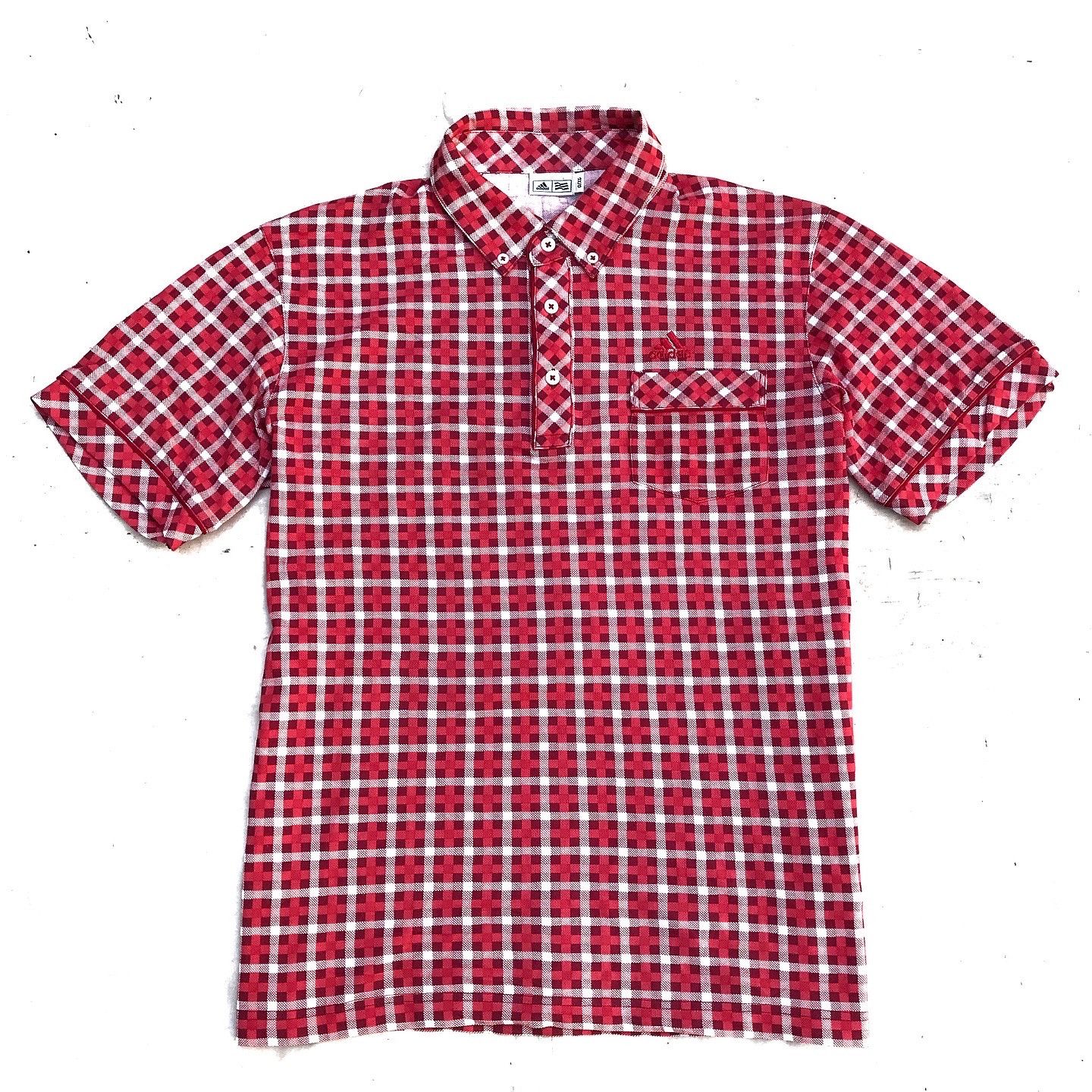 Adidas × Sports Specialties Adidas Originals Polo Golf Red Tartan Great britain england Size US L / EU 52-54 / 3 - 1 Thumbnail