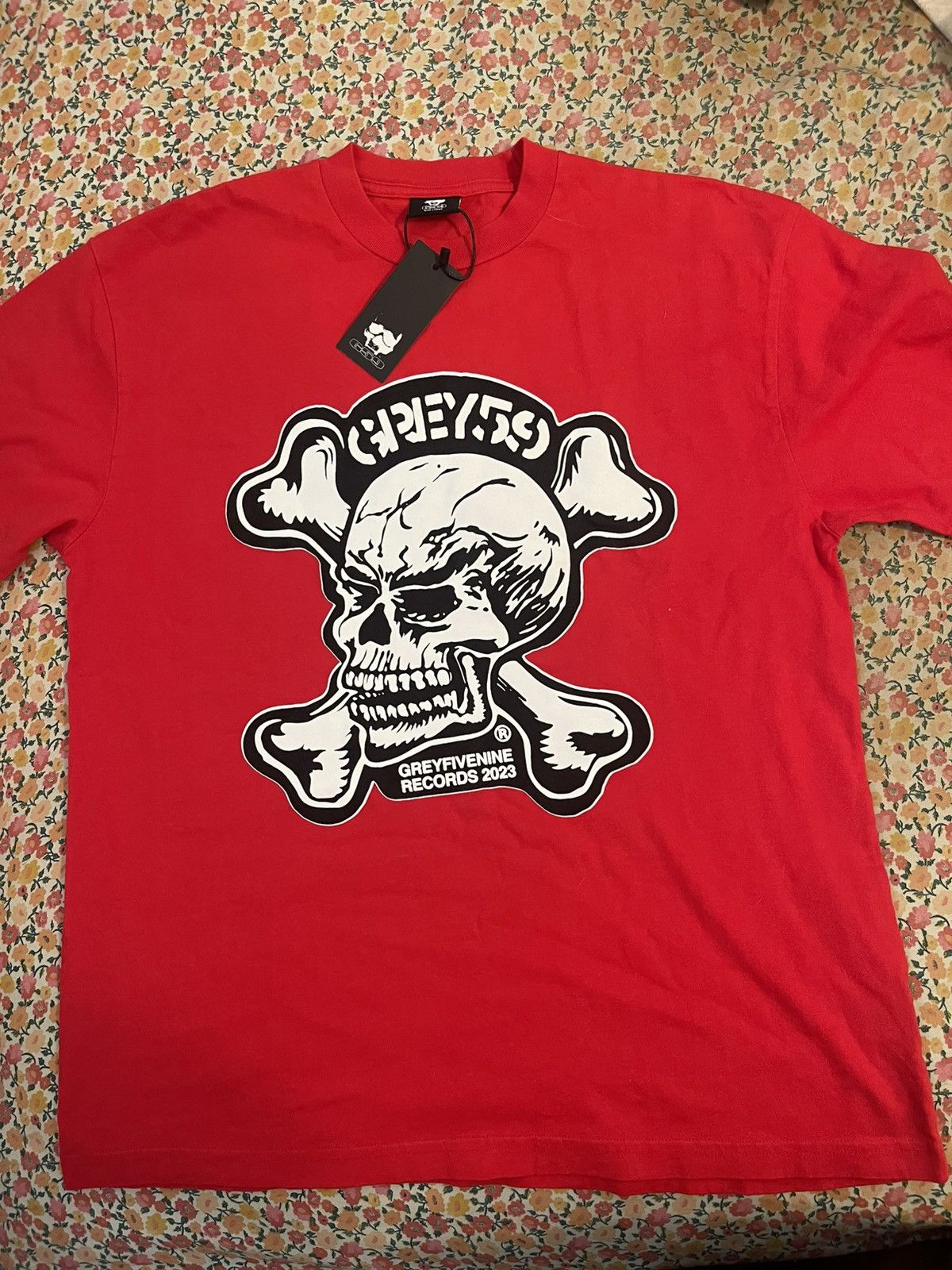 G59 Records $uicideboy$ Skull and Crossbones Tee 2023 Size US L / EU 52-54 / 3 - 1 Thumbnail
