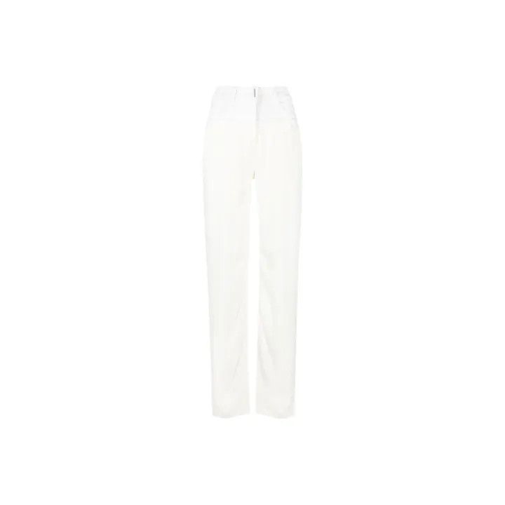 Givenchy Givenchy White Straight-Leg Jeans for Women Size 25" / US 0 / IT 36 - 1 Thumbnail