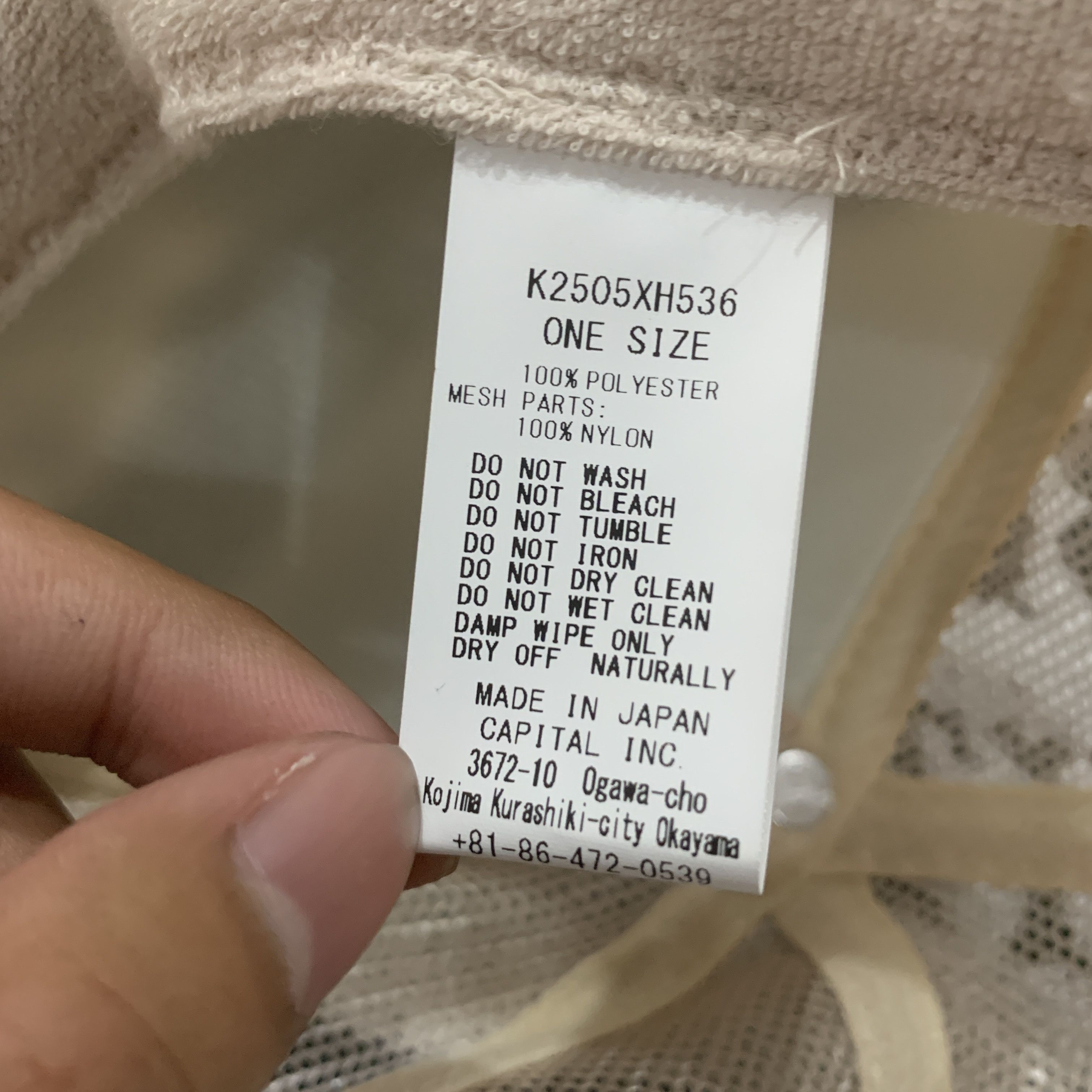 Kapital Kapital life kapriccio track cap Size ONE SIZE - 8 Thumbnail