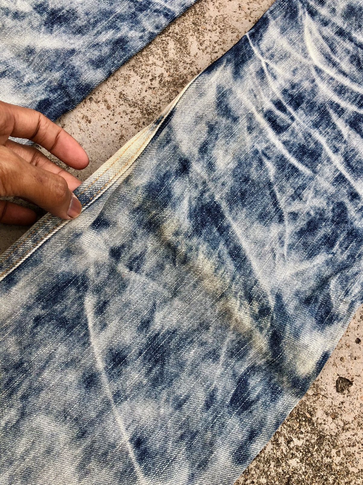Bleach BLEACH ACID WASH DPSR DENIM Size US 34 / EU 50 - 12 Thumbnail