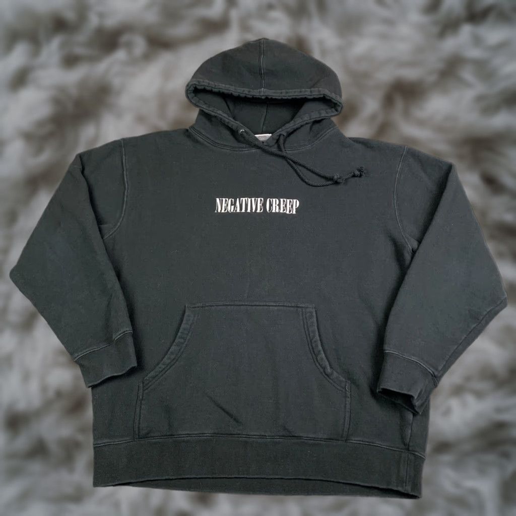 Pleasures Now Kurt Cobain Hoodie Mens L Negative Creep Graphic