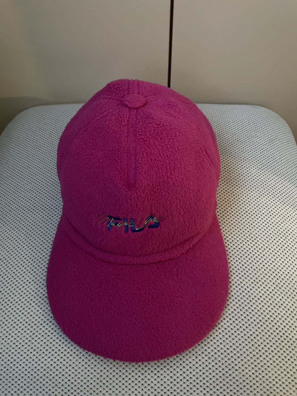 Fila Fila 90s pink Gorpcore fleece Hat Magic line Cap polartec Size ONE SIZE - 4 Thumbnail