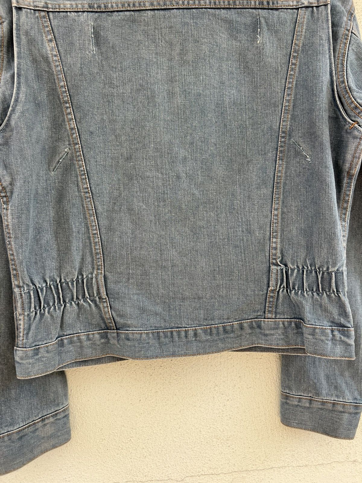 Vintage Vintage 90s Wrangler Blue Bell Faded Grey Denim Jacket Size US L / EU 52-54 / 3 - 14 Thumbnail
