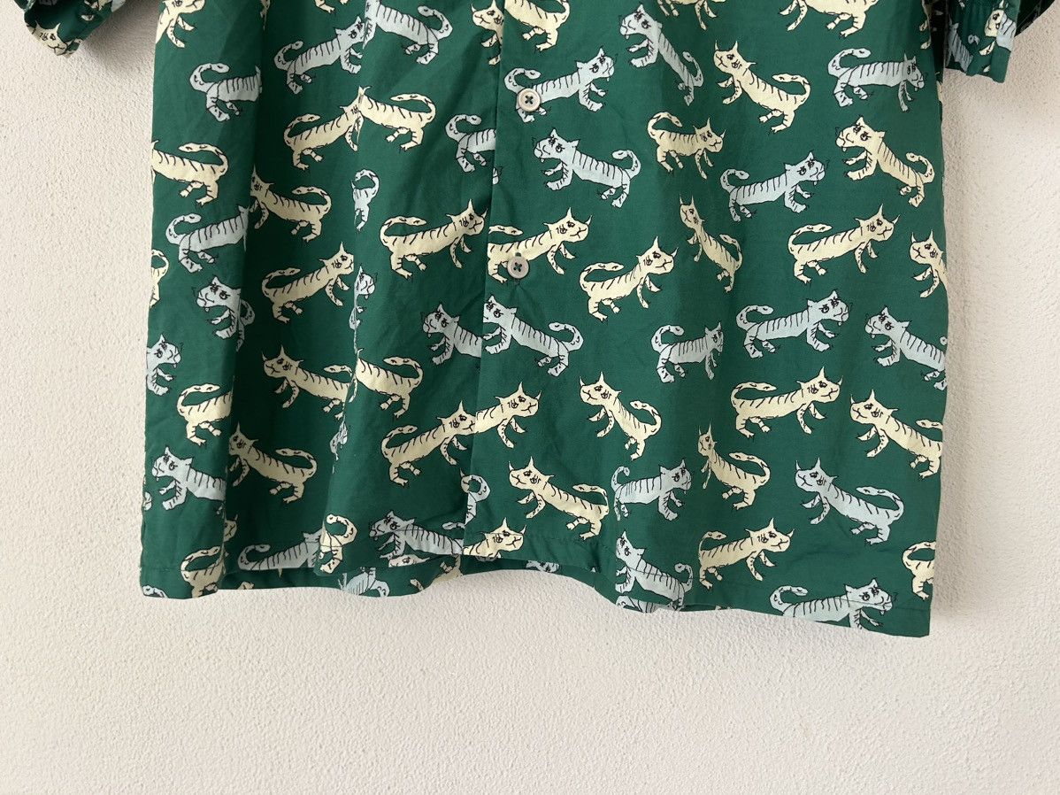 Marni Cat Print Short-Sleeve Button-Up Shirt Size US M / EU 48-50 / 2 - 6 Thumbnail