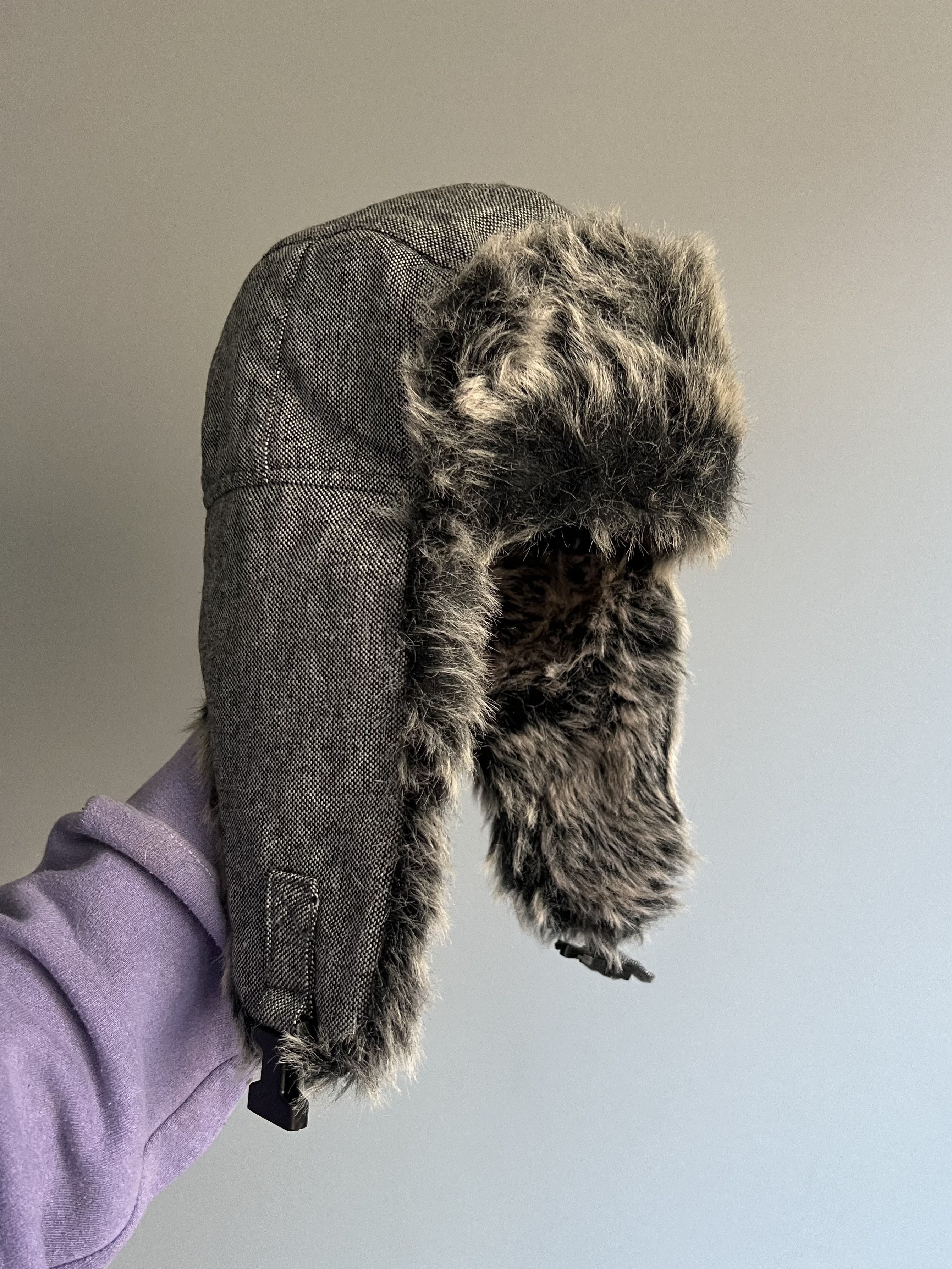 Vintage Vintage Faux Fur Fuzzy Mohair Ushanka Trapper Hat Size ONE SIZE - 5 Thumbnail