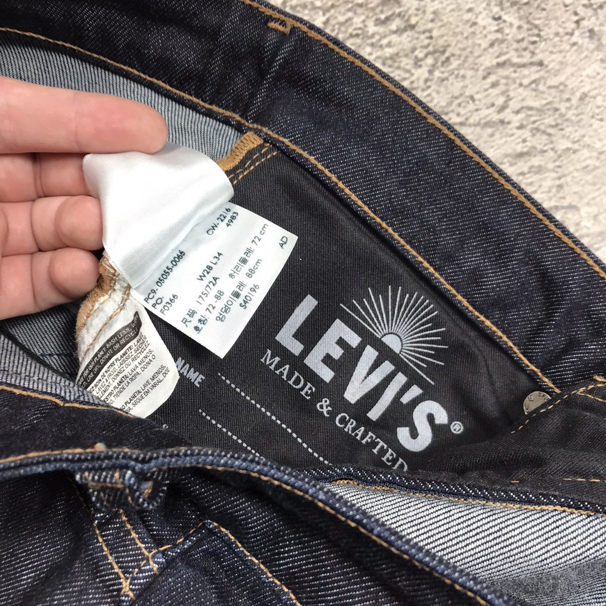 Vintage Vintage 90s Levis Baggy Distressed Black Jeans Grunge 28 Size US 28 / EU 44 - 8 Thumbnail