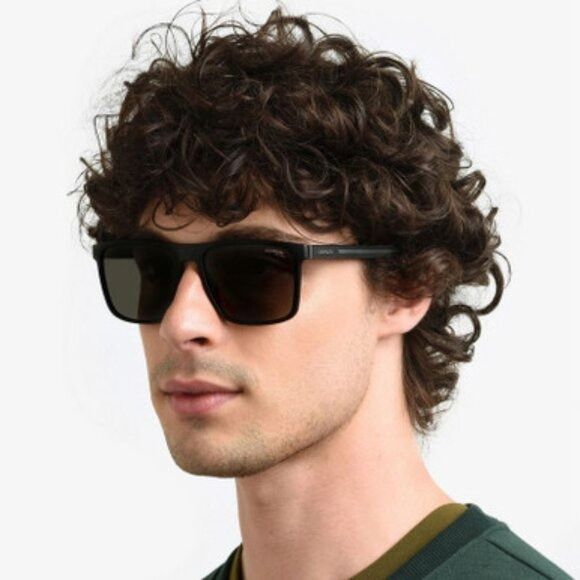 Carrera CARRERA 8064/S 0OIT Q3 Sunglasses Black Square Frame Size ONE SIZE - 3 Thumbnail
