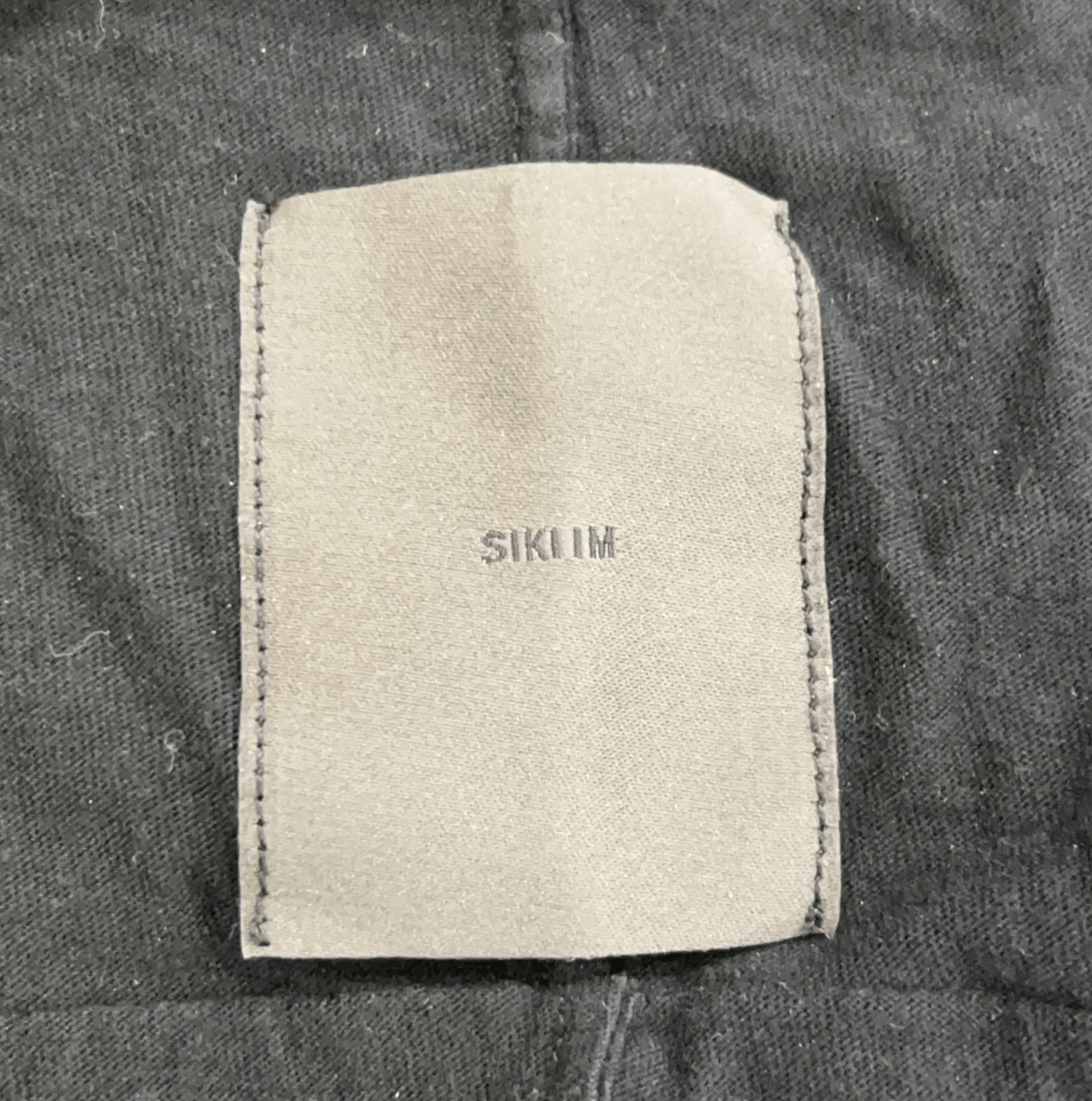 Siki Im Siki Im Long Sleeve Pocket T-Shirt Black Size US M / EU 48-50 / 2 - 3 Thumbnail