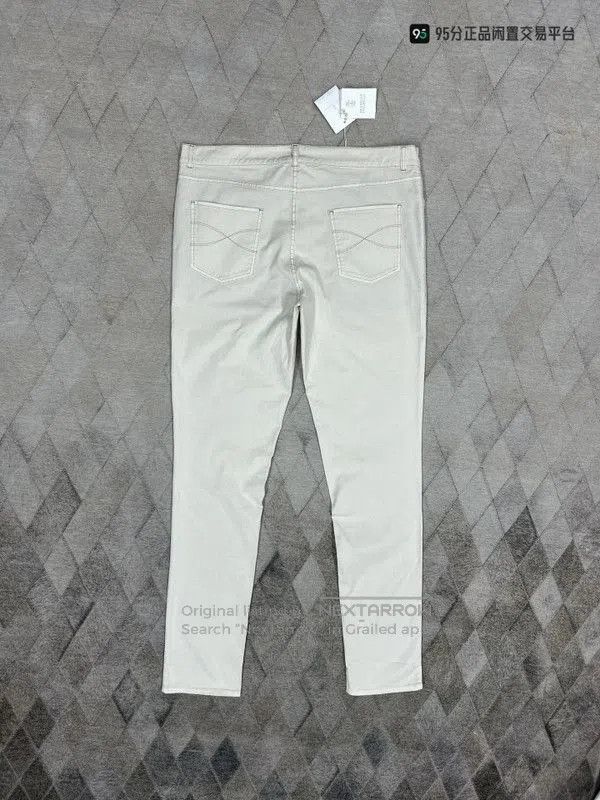Brunello Cucinelli Brunello Cucinelli Men's White Casual Pants. Size US 32 / EU 48 - 3 Thumbnail