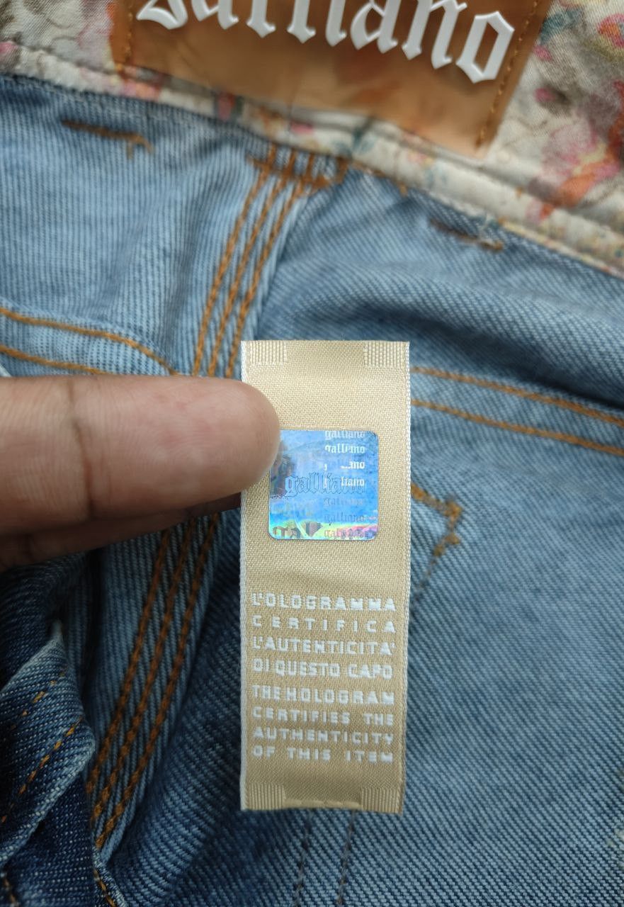 John Galliano Galliano Crop Denim Size 27" / US 4 / IT 40 - 5 Thumbnail