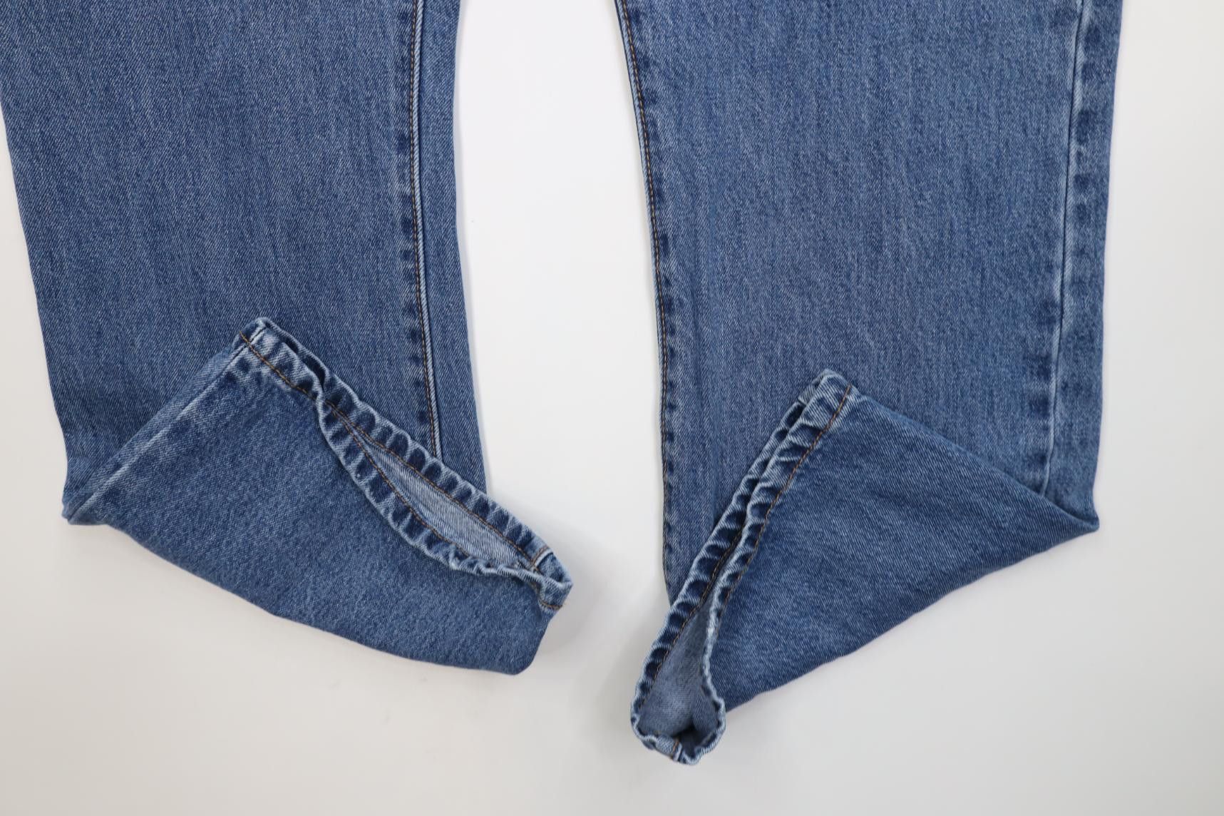 Levi's Vintage Y2K Levis 517 Western Flared Bootcut Denim Jeans Size US 38 / EU 54 - 5 Thumbnail