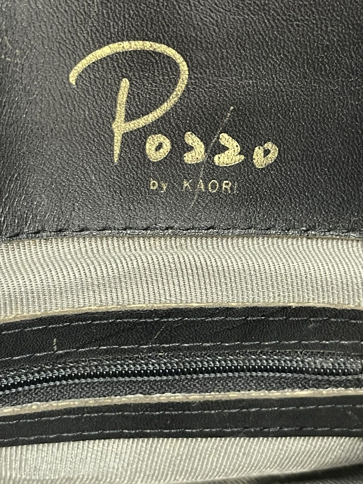 Genuine Leather Crocodile Embossed Pozzo Kaori Bucket Tote Shoulder Bag 1🟩6 Size ONE SIZE - 18 Thumbnail