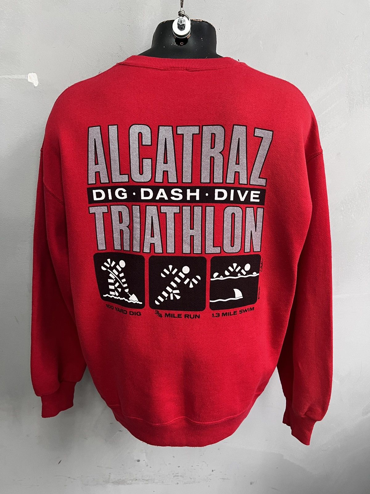 Vintage San Francisco Sweatshirt alcatraz tetro 90s Brand Style Y2K Size US L / EU 52-54 / 3 - 1 Thumbnail