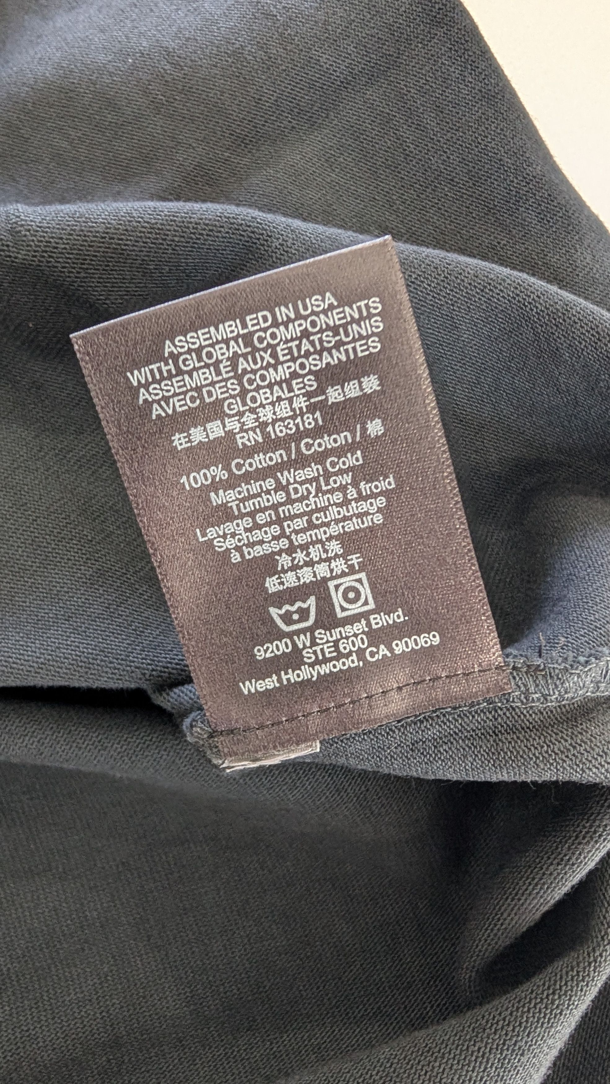 Rhude Rhude Notting Hill Eagle Tee M Vintage Black Size US M / EU 48-50 / 2 - 10 Thumbnail