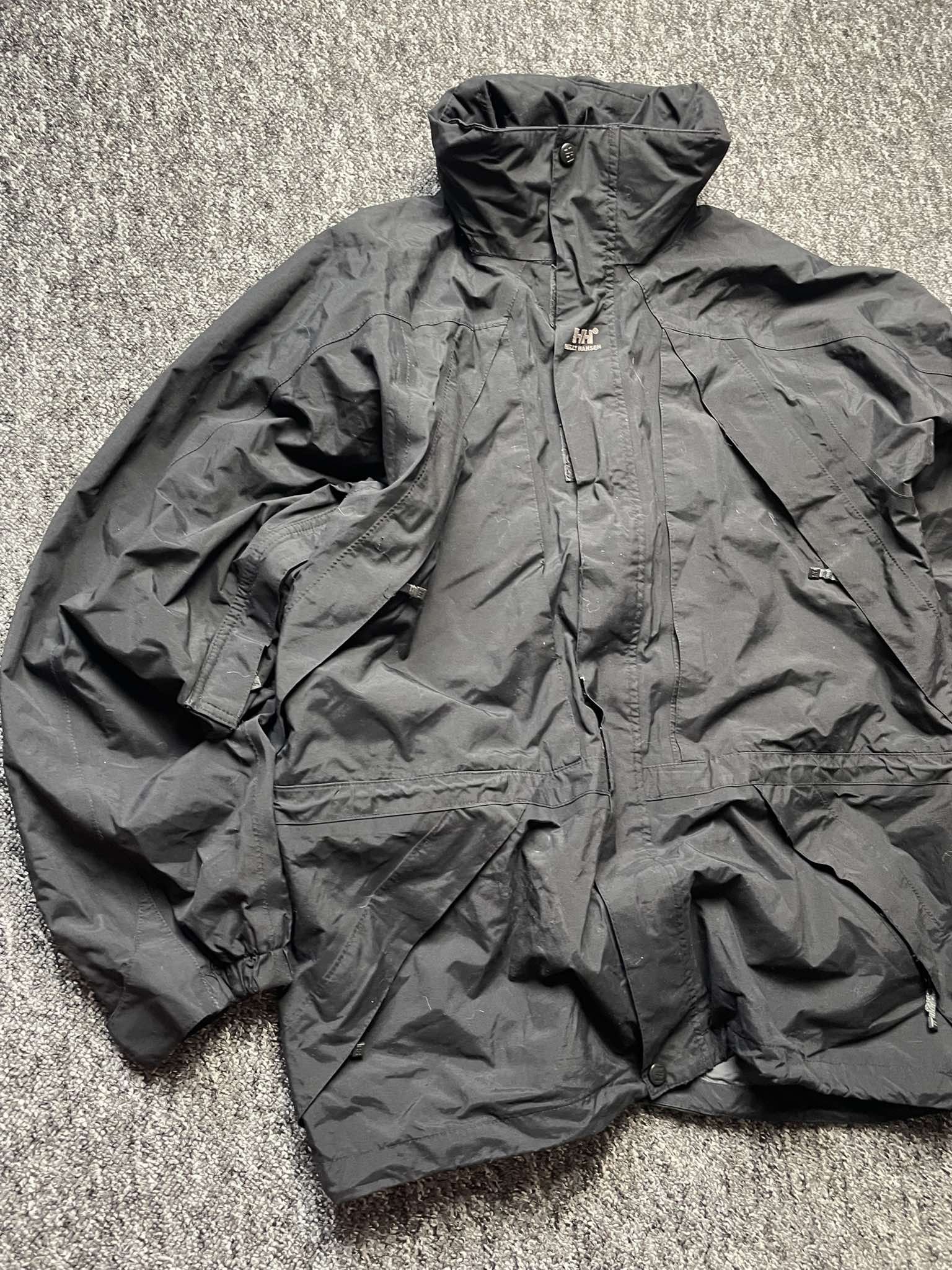 Helly Hansen × Vintage Light jacket raincoat Helly Hansen Tech Logo Classic basic Size US L / EU 52-54 / 3 - 2 Thumbnail