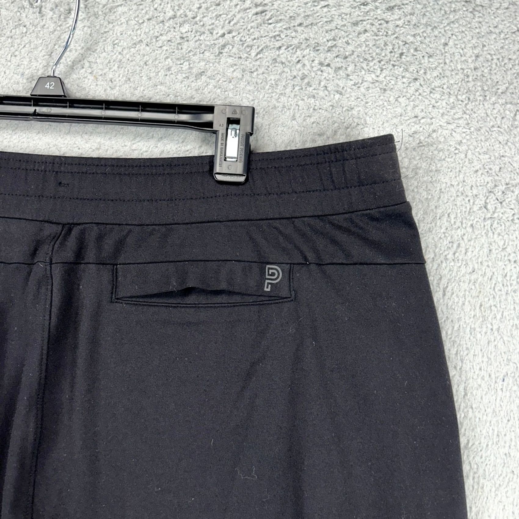 Vintage Public Rec Athletic Shorts Men 42R Black Nylon Blend Performance Stretch Pull On Size US 42 / EU 58 - 6 Thumbnail
