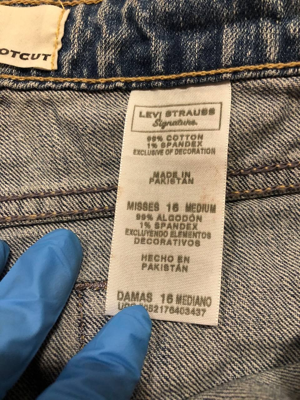Levi's logo jeans pants Levi's crazy Y2K vintage streetwear Size 38" / US 16 / IT 52 - 3 Thumbnail