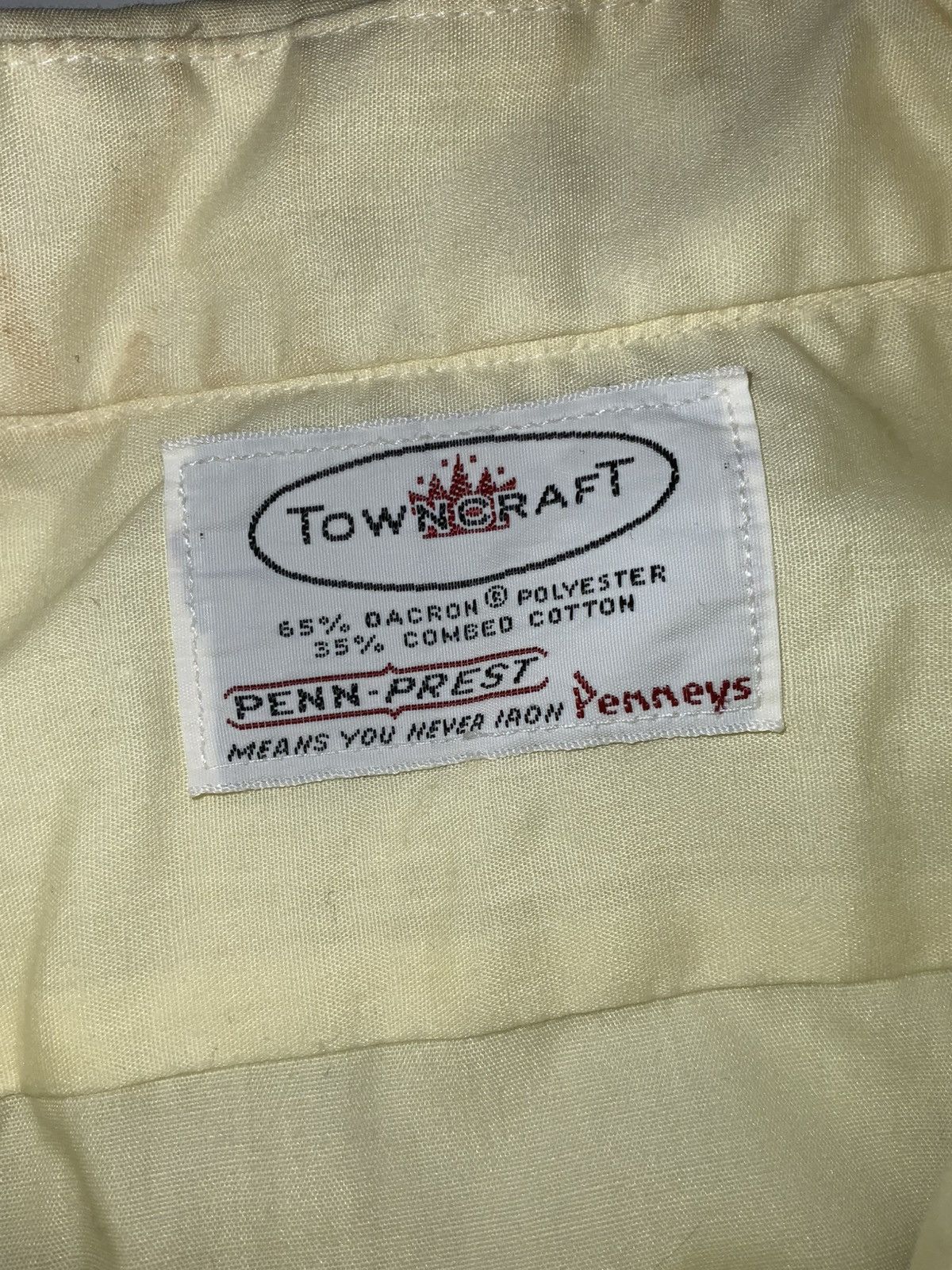 Vintage Vintage 50s 60s Towncraft Penneys Rockabilly Button Shirt Size US S / EU 44-46 / 1 - 5 Thumbnail