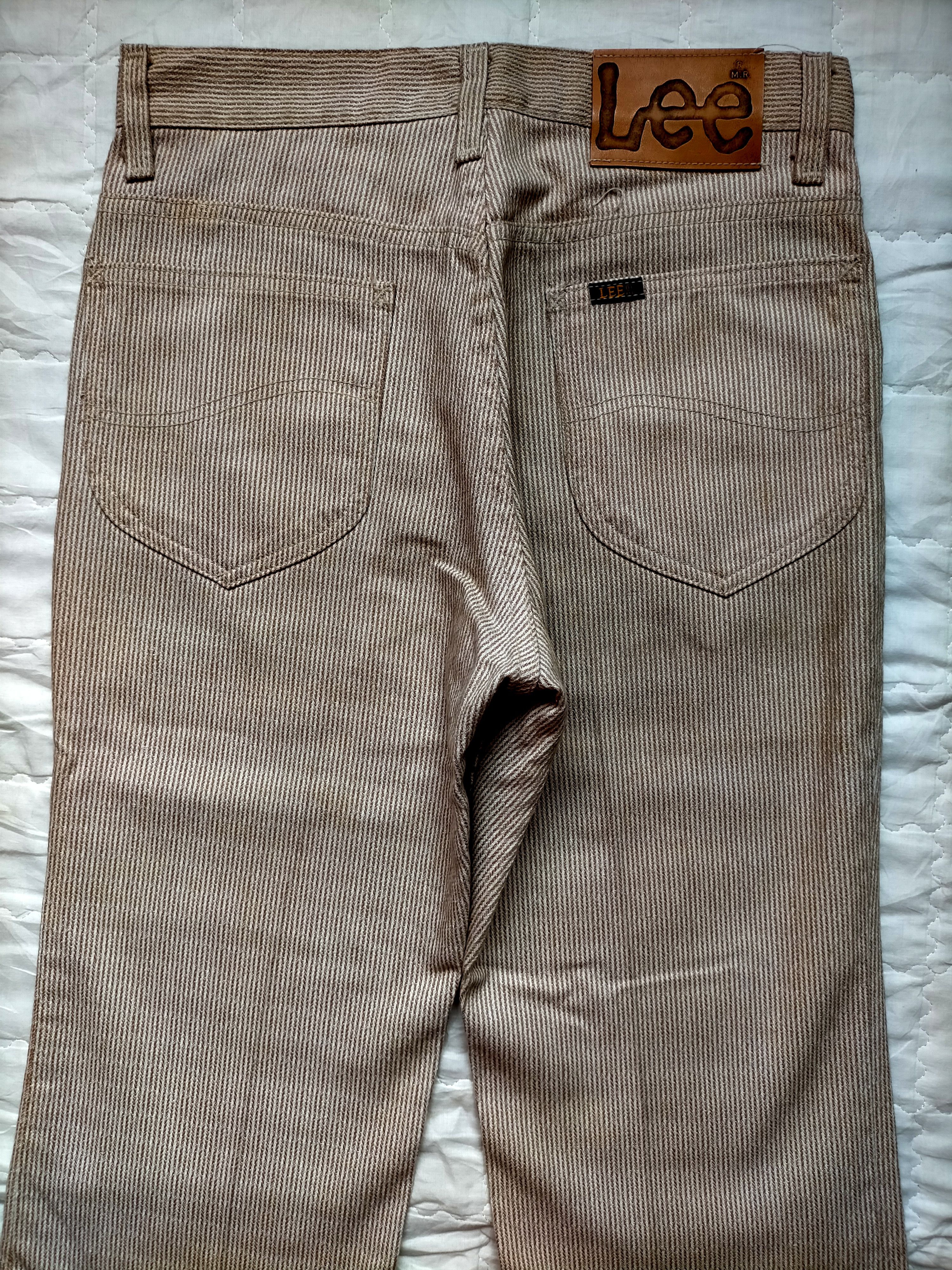 Vintage Vintage 70s Lee Riders Flare Stripe Boot cut Size US 28 / EU 44 - 2 Thumbnail