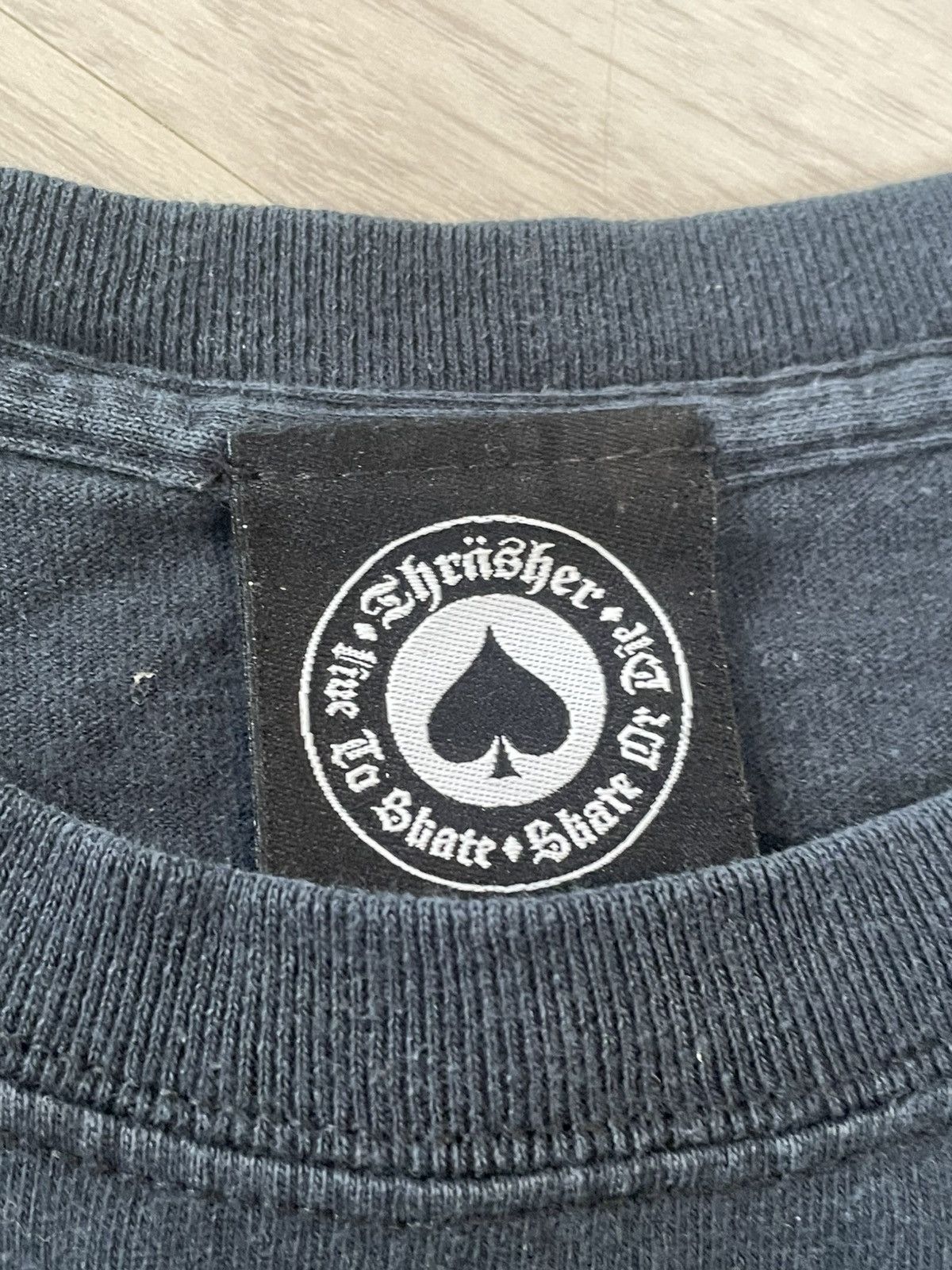 Thrasher × Vintage Vintage Thrasher Magazine Crewneck Shirt L Size US L / EU 52-54 / 3 - 6 Thumbnail
