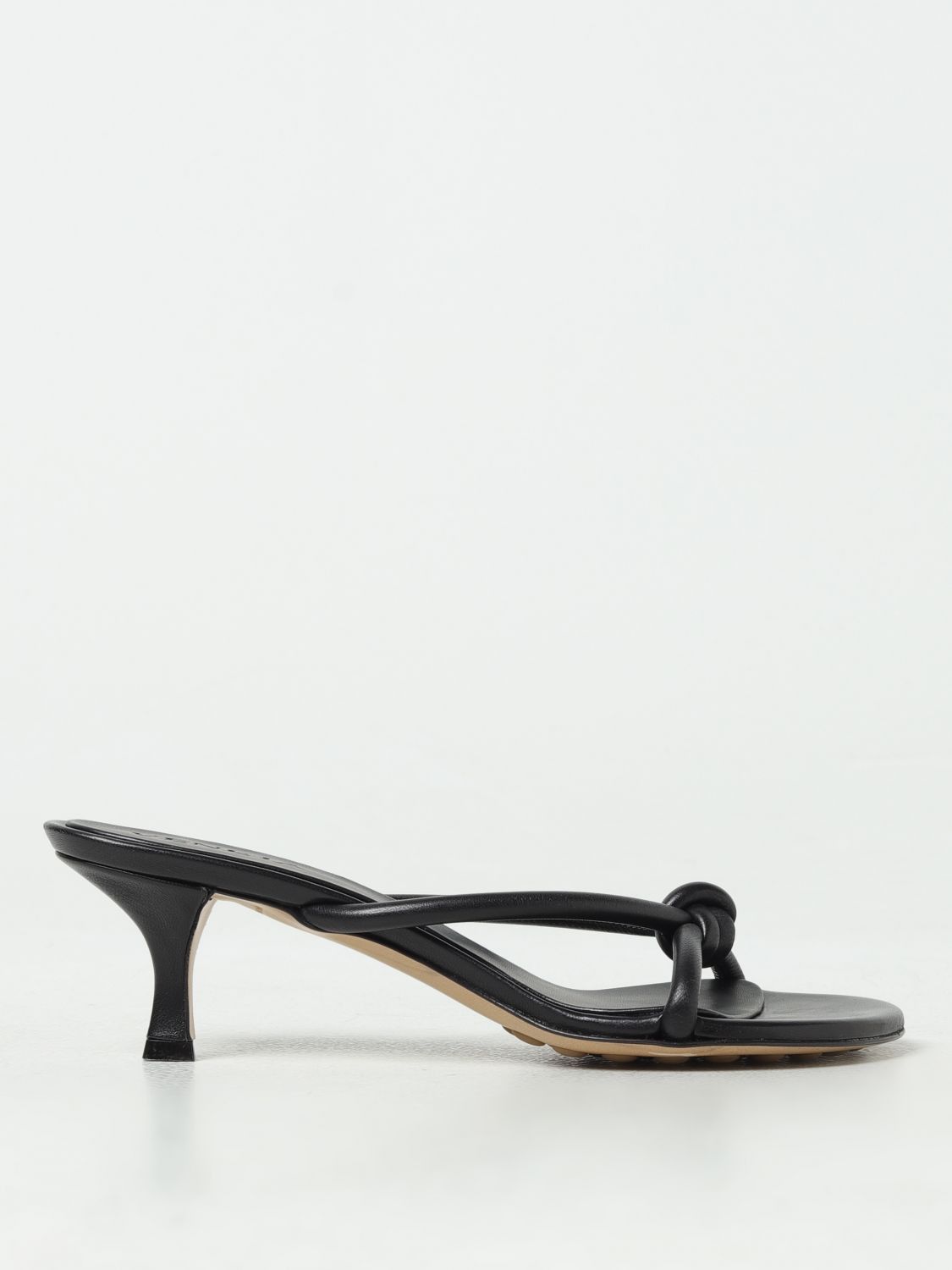 image of Bottega Veneta Heel Shoesed Sandals Woman Black, Women's (Size 7)