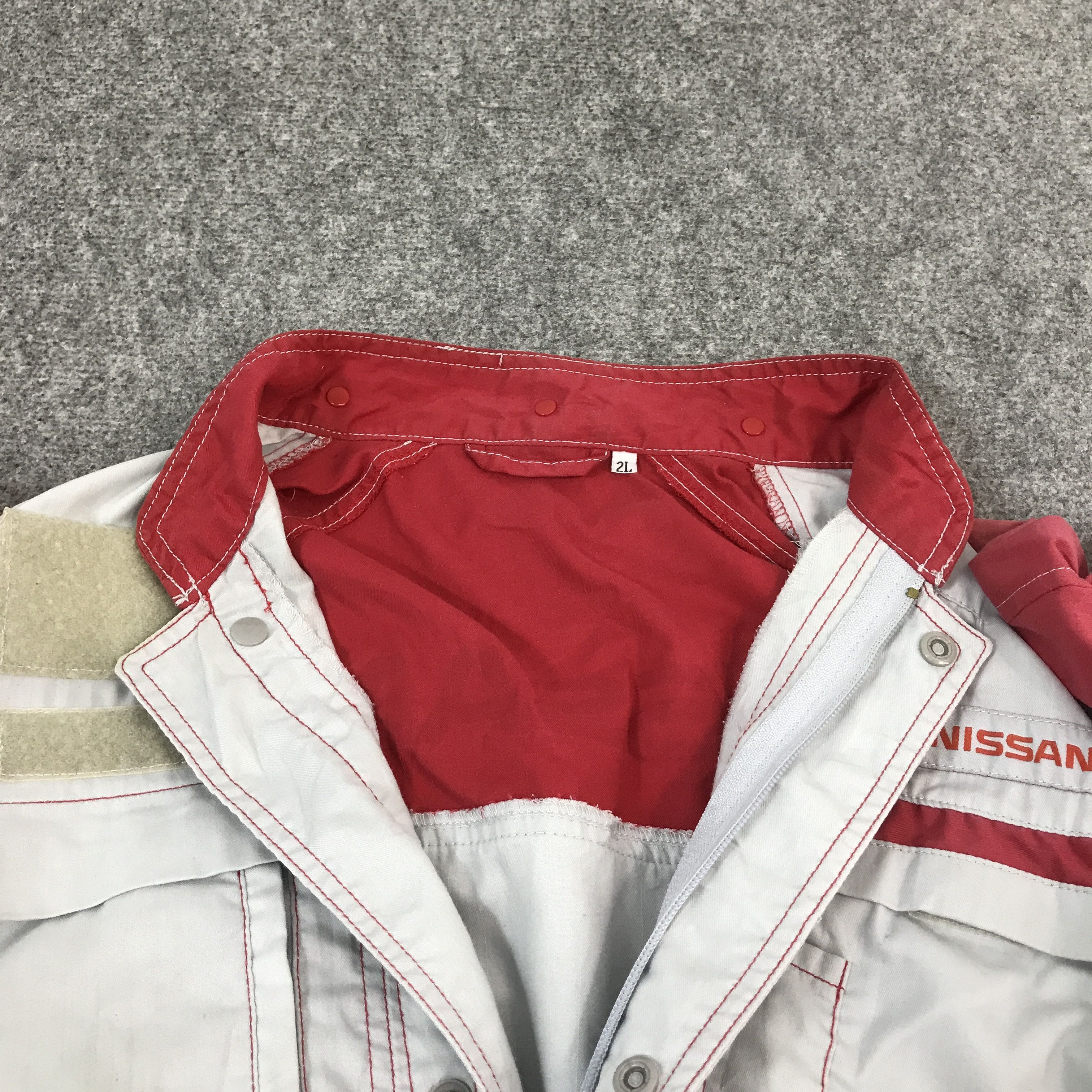 Japanese Brand Vintage Nissan Racing Coverall Japanese jacket Size US L / EU 52-54 / 3 - 7 Thumbnail