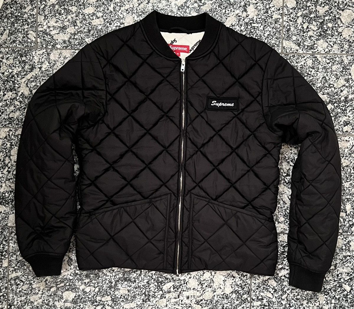 Supreme Supreme Quilted Work Jacket Size M Size US M / EU 48-50 / 2 - 1 Thumbnail