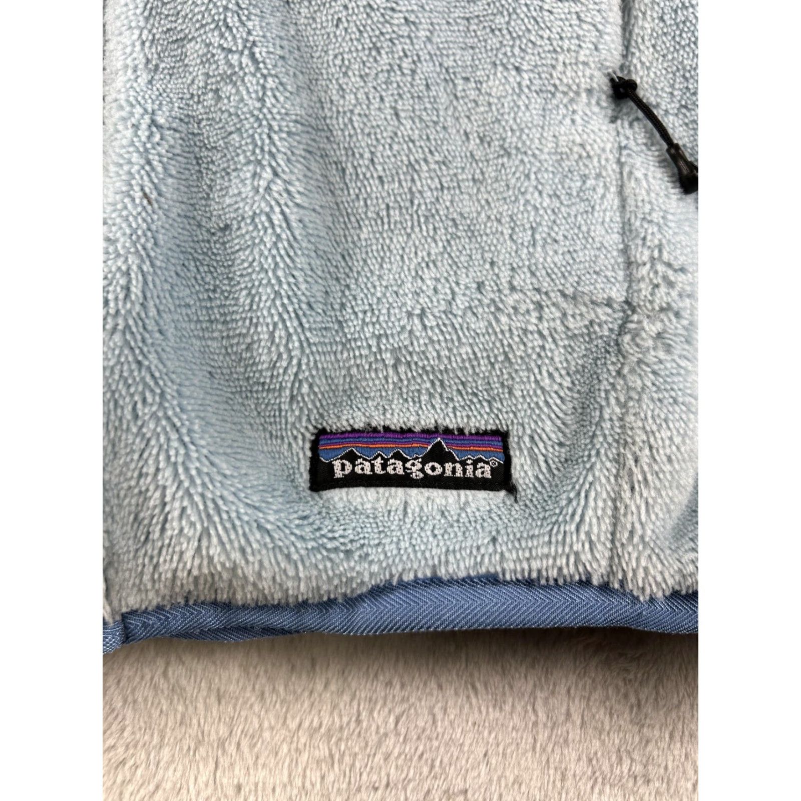 Patagonia Patagonia Jacket R4 Womens Medium Light Blue Polartec Full Zip Fleece Size M / US 6-8 / IT 42-44 - 5 Thumbnail