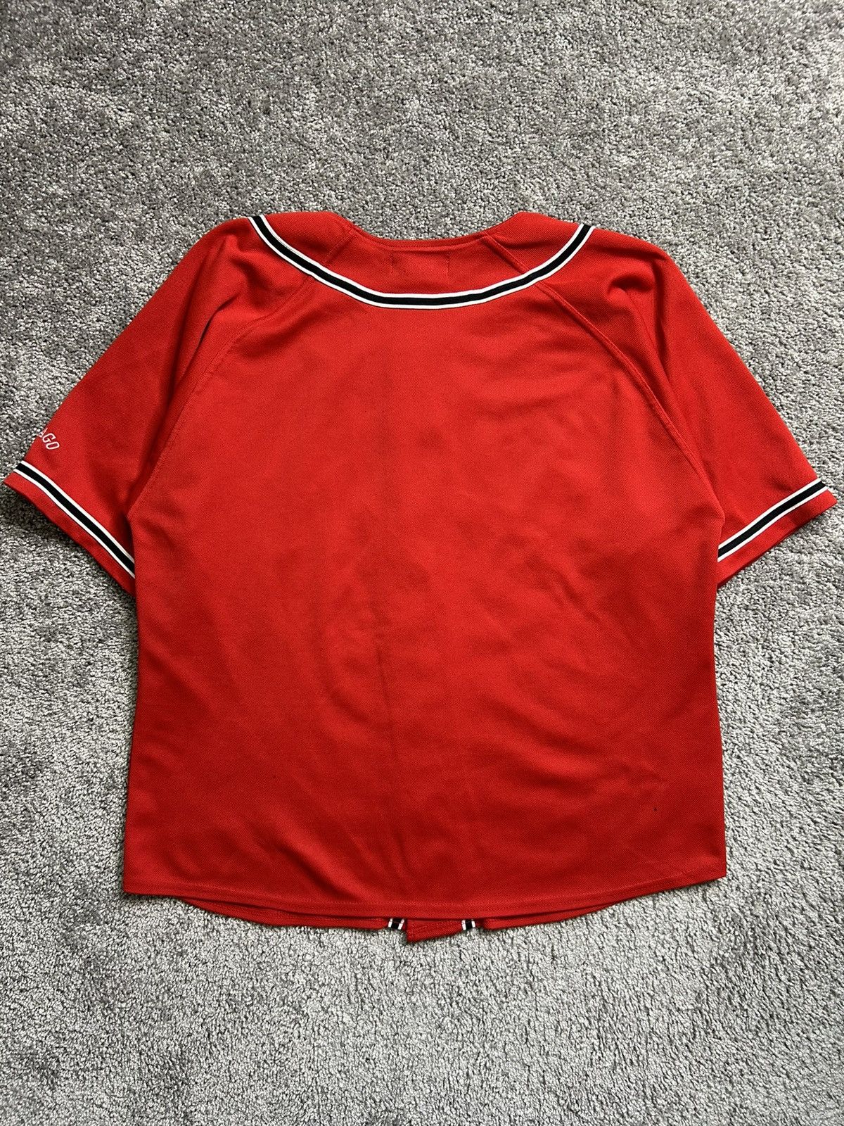 Vintage Vintage 80s Leeman Chicago Baseball Jersey Size US L / EU 52-54 / 3 - 8 Thumbnail
