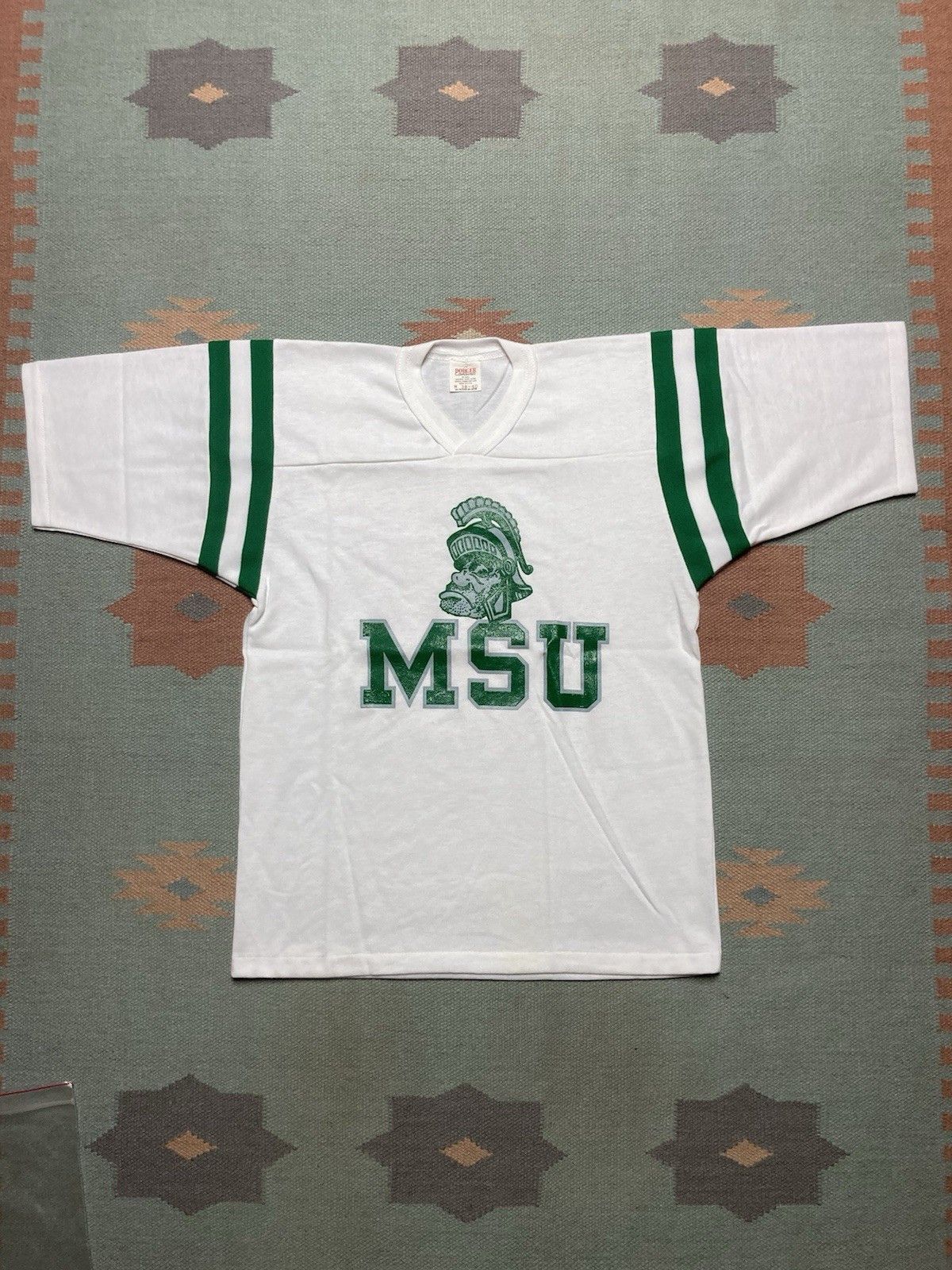 Vintage 70s graphic t shirt Michigan state university MSU gruff M Size US M / EU 48-50 / 2 - 2 Thumbnail