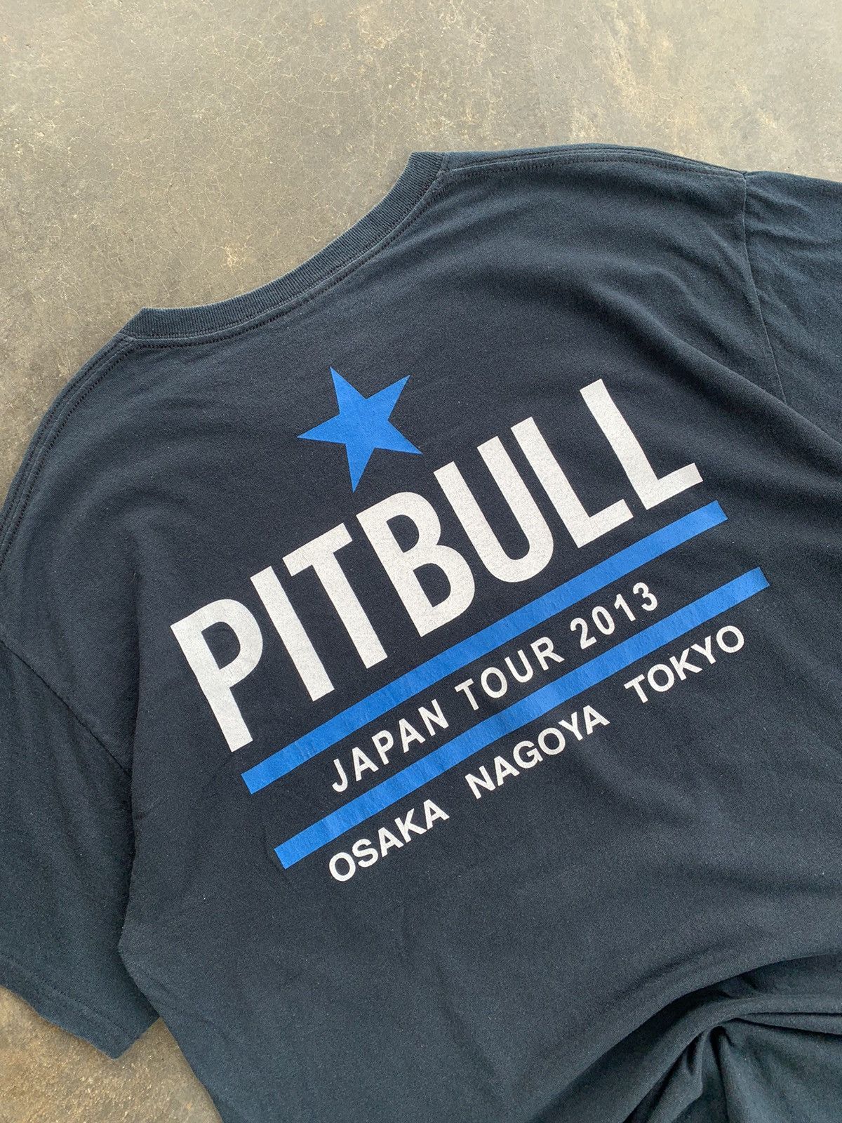 Band Tees PITBULL RAPTESS Japanese tour 2013 Size US L / EU 52-54 / 3 - 5 Thumbnail