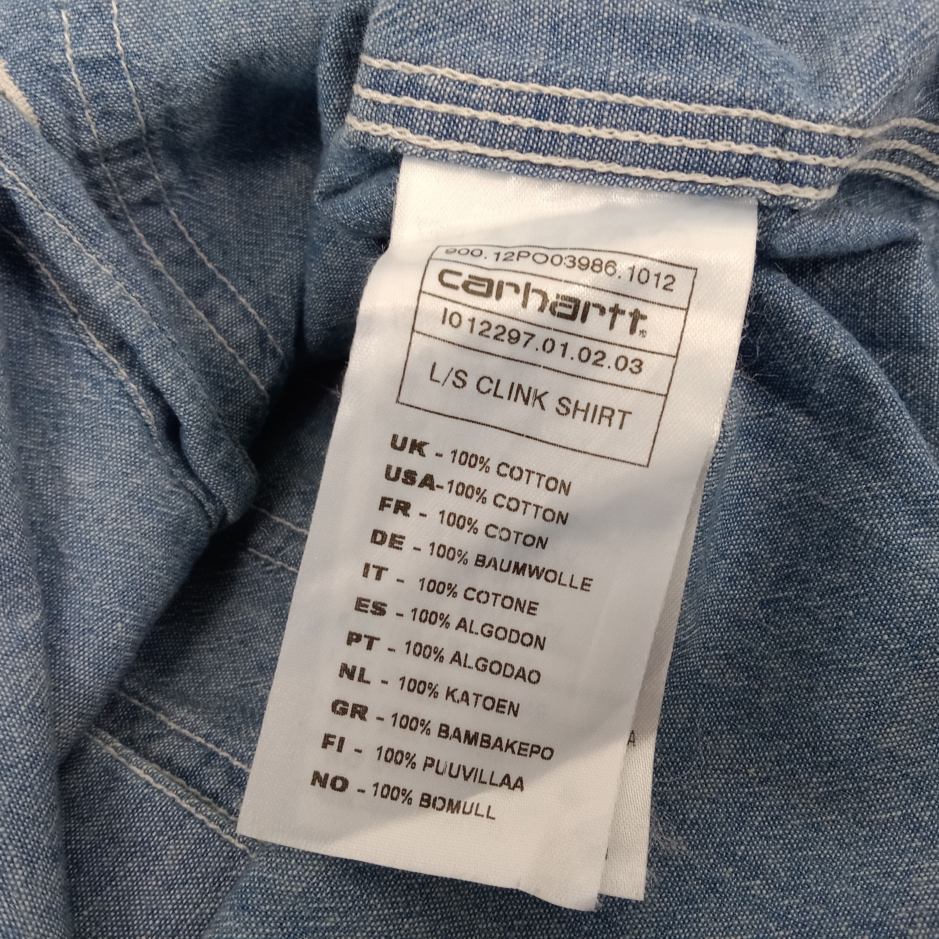 Carhartt × Vintage Carhartt Workwear Double Pocket Style Casual Shirt Size US M / EU 48-50 / 2 - 10 Thumbnail