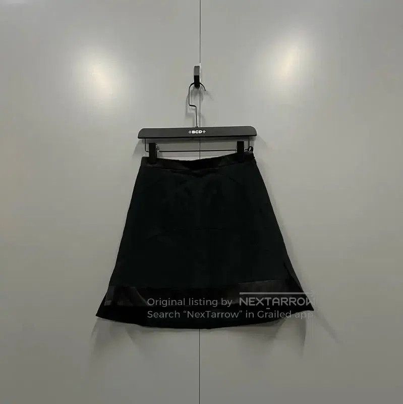 Givenchy Givenchy Black Cotton Summer Skirt . Size 28" / US 6 / IT 42 - 1 Thumbnail