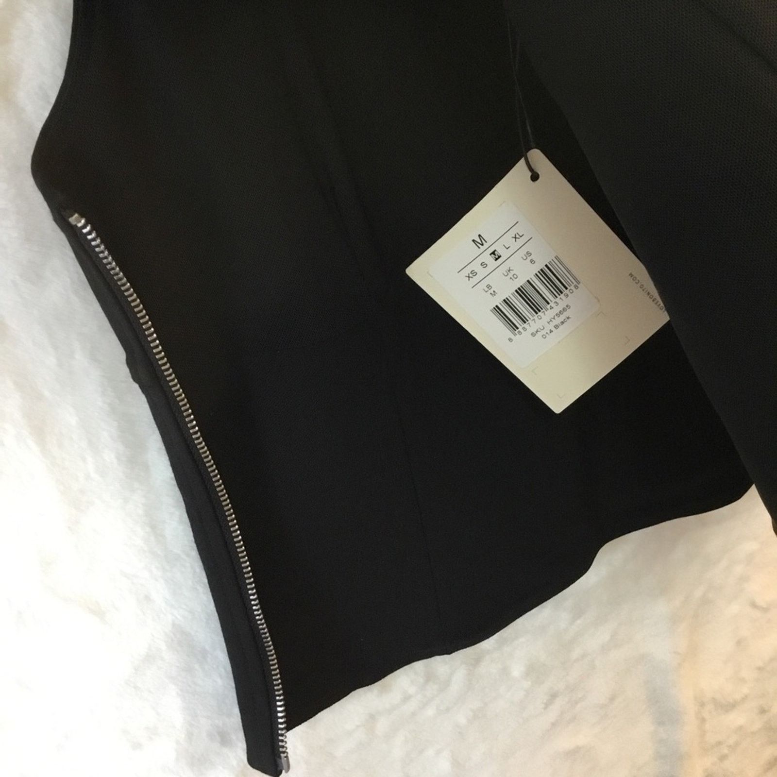 Other Love Bonito Black Tanalyn Square Neck Bustier Top Size M / US 6-8 / IT 42-44 - 9 Thumbnail