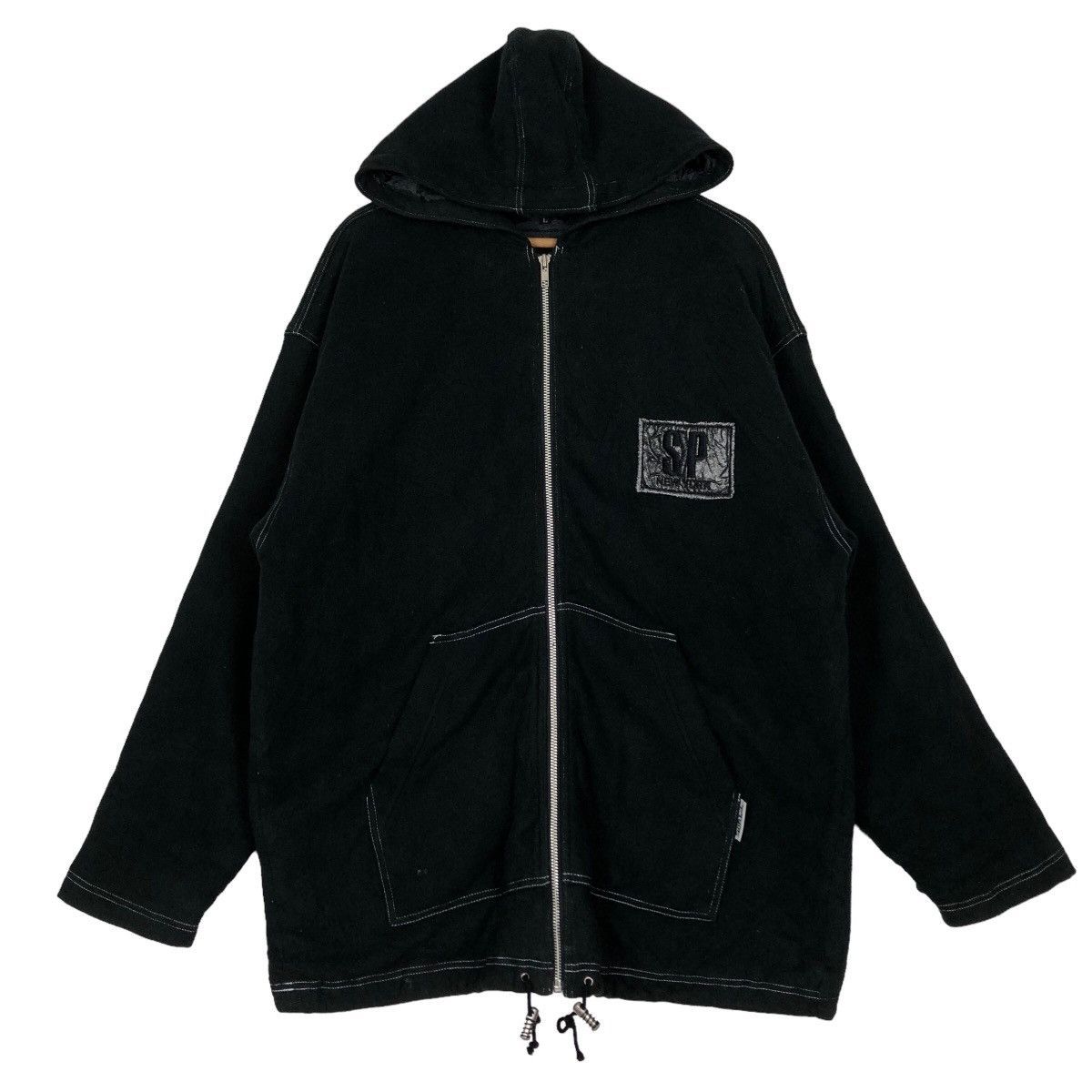Hysteric Glamour 🔥90’s Hunting Jacket Big Logo Black Iconic Sport Mind Size US L / EU 52-54 / 3 - 2 Thumbnail