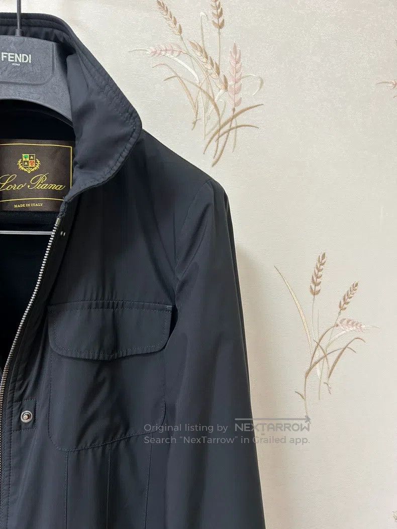 Loro Piana Loro Piana Classic black hooded cashmere traveller mid-len Size S / US 4 / IT 40 - 7 Thumbnail