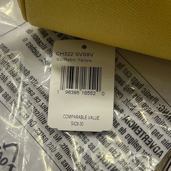 Coach NWT Coach Rowan Satchel Bag With Signature Canvas Strap Size ONE SIZE - 9 Thumbnail