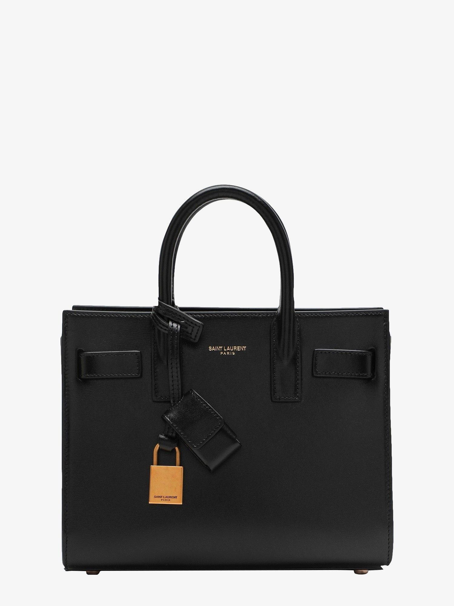Saint Laurent Paris Sac De Jour Nano Leather Crossbody Size ONE SIZE - 1 Thumbnail
