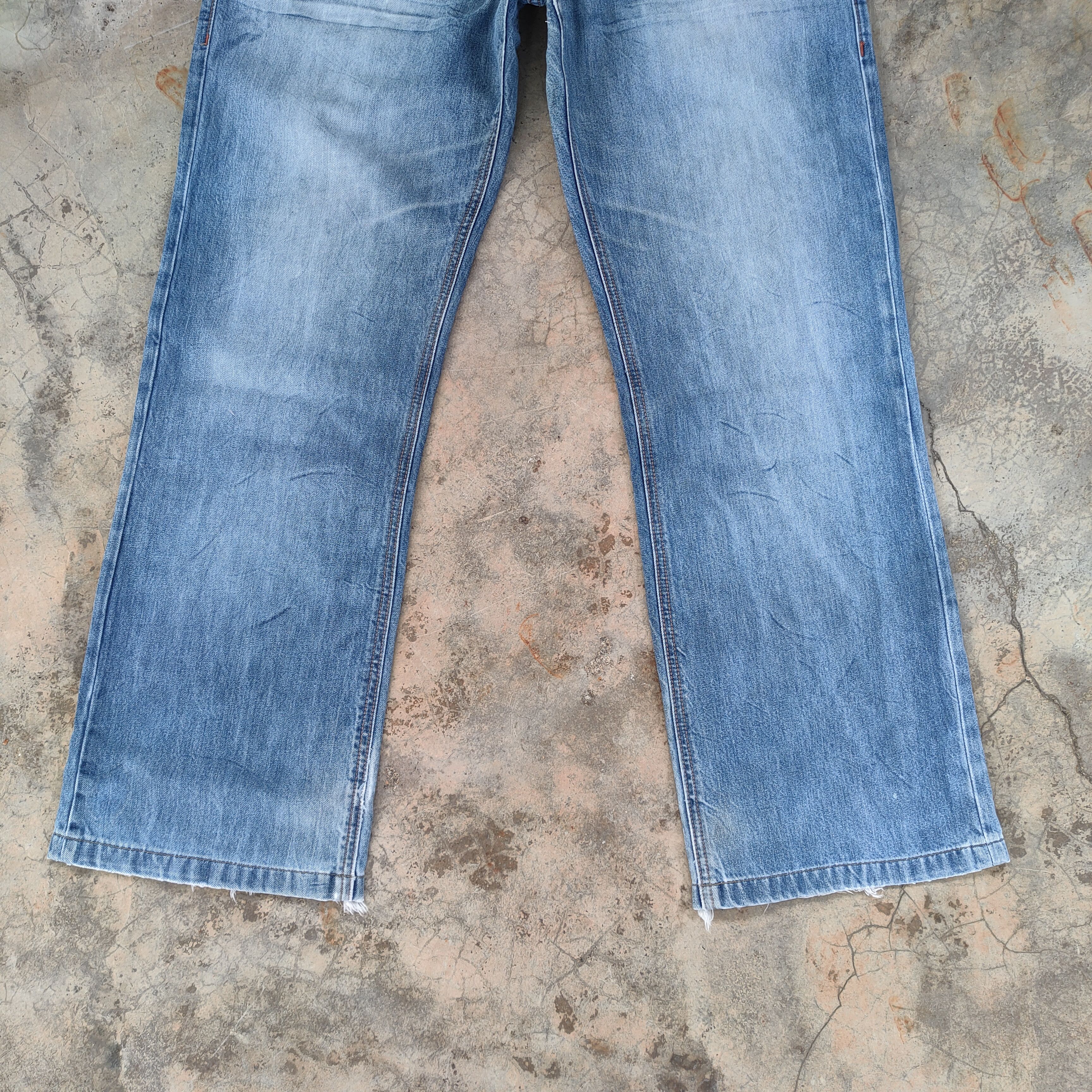 Armani Exchange # VINTAGE ARMANI EXCHANGE FADED JEANS PANTS Size US 35 - 4 Thumbnail