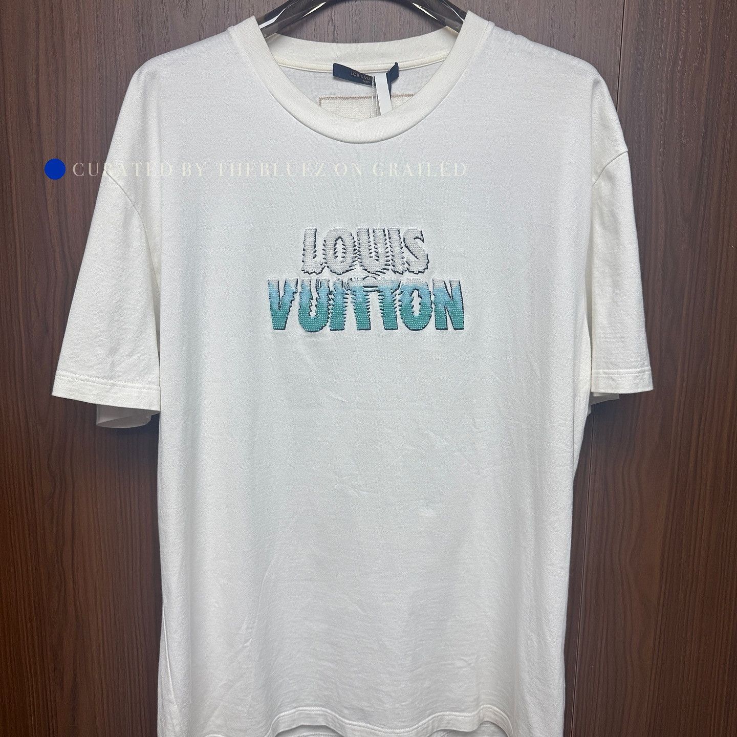 Louis Vuitton White Short-Sleeve Graphic T-Shirt XXL Size US XXL / EU 58 / 5 - 1 Thumbnail