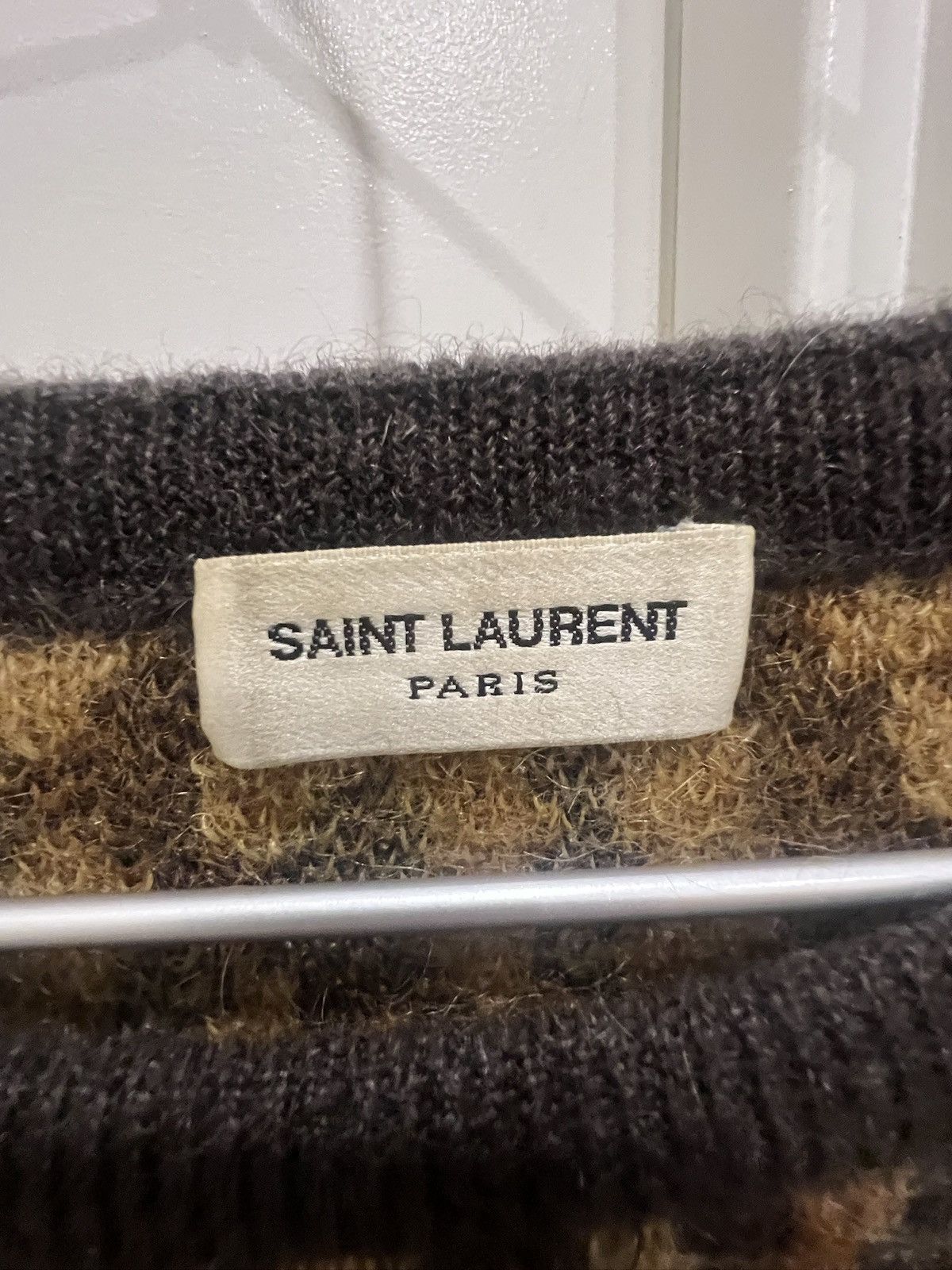 Saint Laurent Paris Saint Laurent Leopard Sweater Size US S / EU 44-46 / 1 - 3 Thumbnail
