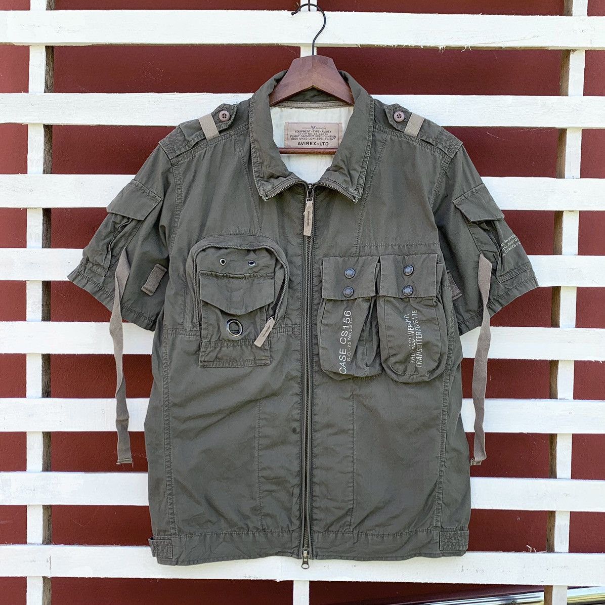 Avirex Avirex Ltd Tactical Utility Multipocket Shirt Zipper Size US M / EU 48-50 / 2 - 1 Thumbnail