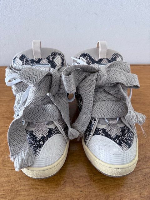 Lanvin Lanvin Curb Python Print Sneakers - Sz 44 Size US 11 / IT 41 - 7 Thumbnail