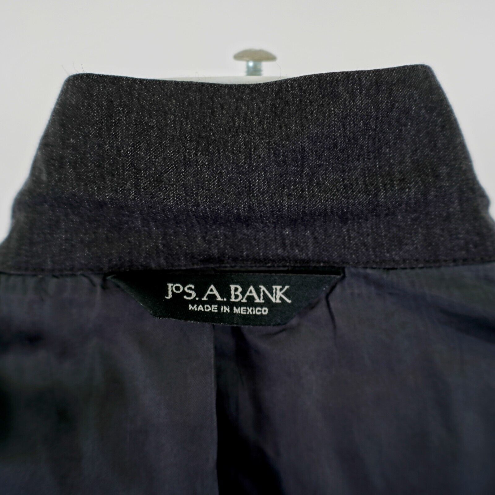 Jos. A. Bank Jos A Bank Signature 42L / Slim 44L Gray Wool Suit Jacket 2 Size 42L - 11 Thumbnail